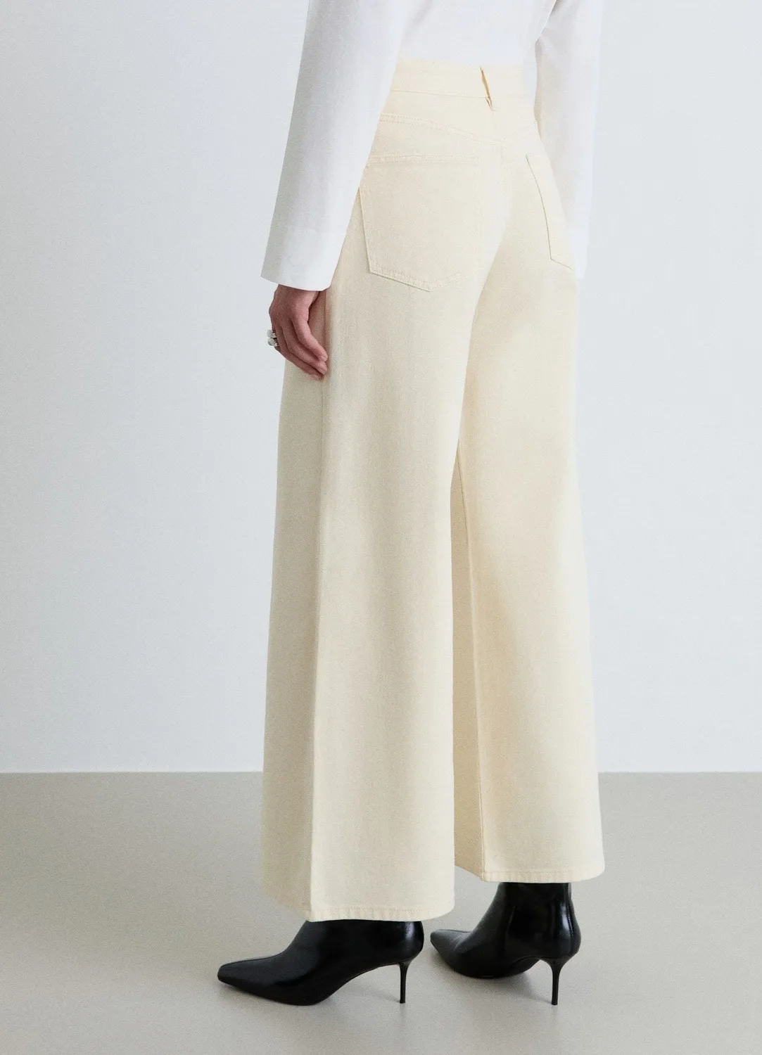 Calliope pantalon wide leg femme taille normale