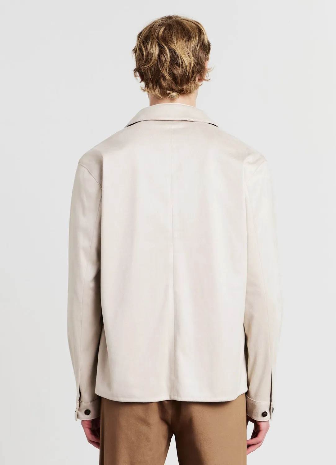 Calliope shacket homme effet daim poches S-XL