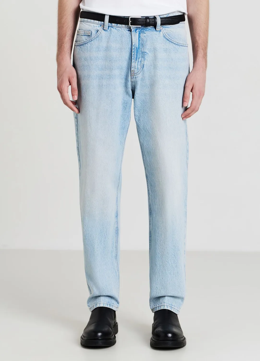 Calliope jean relaxed homme 5 poches coupe droite
