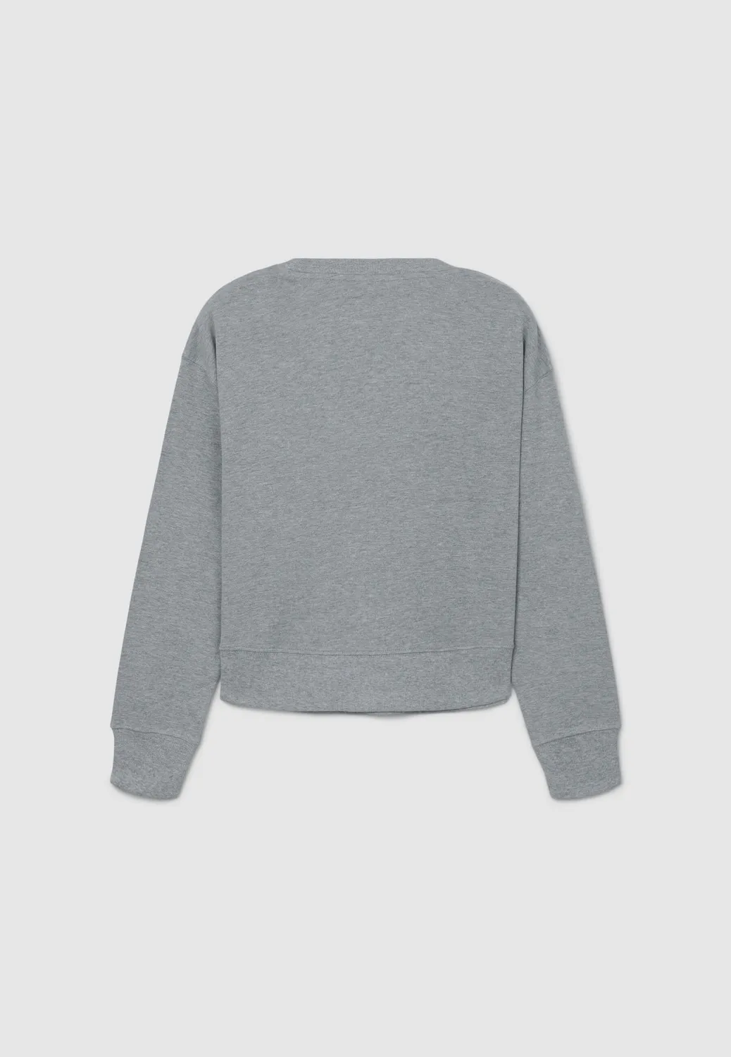 Calliope sweat femme col rond basic coton uni