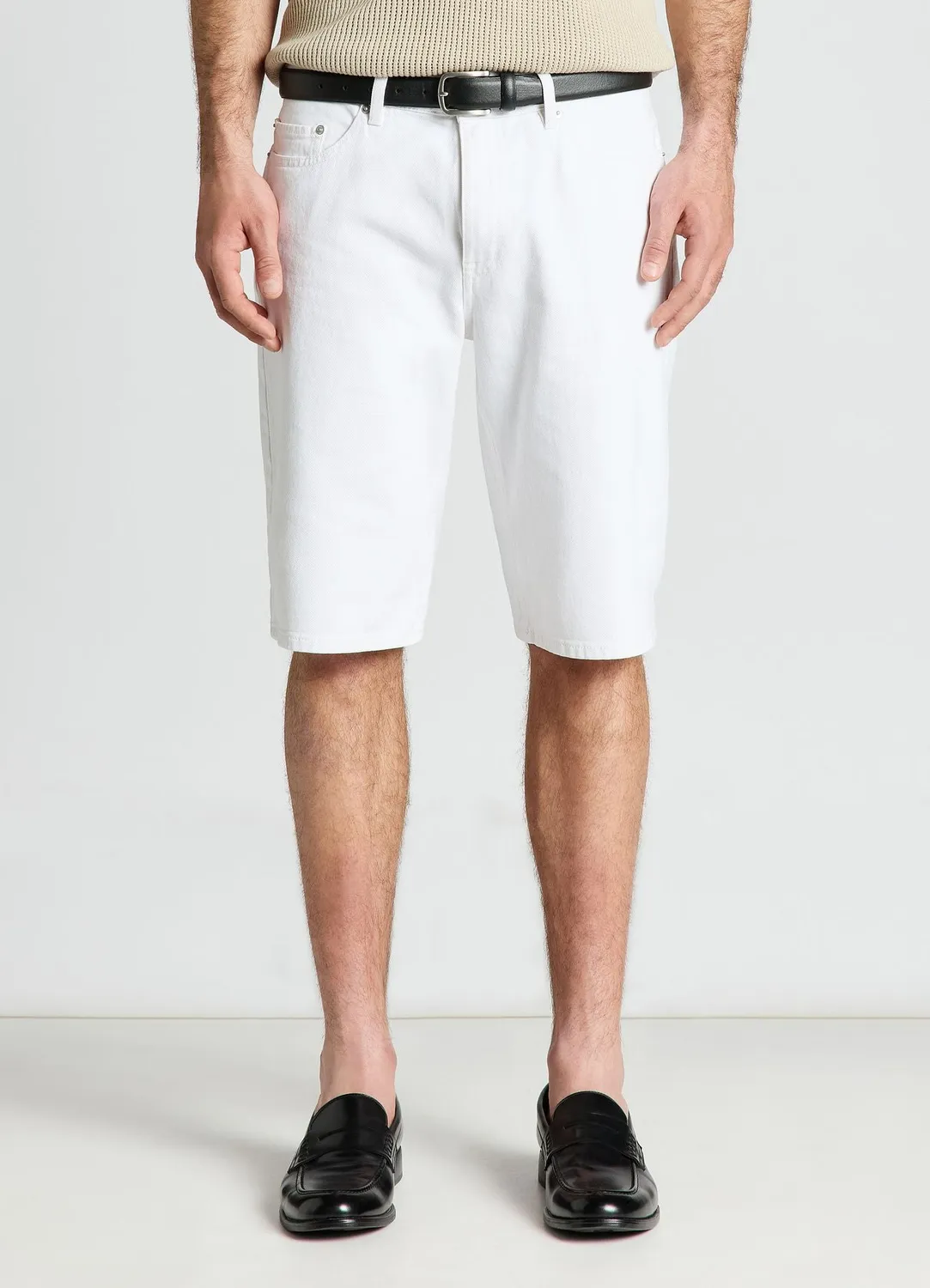 Calliope shorts en denim homme coupe regular 5 poches