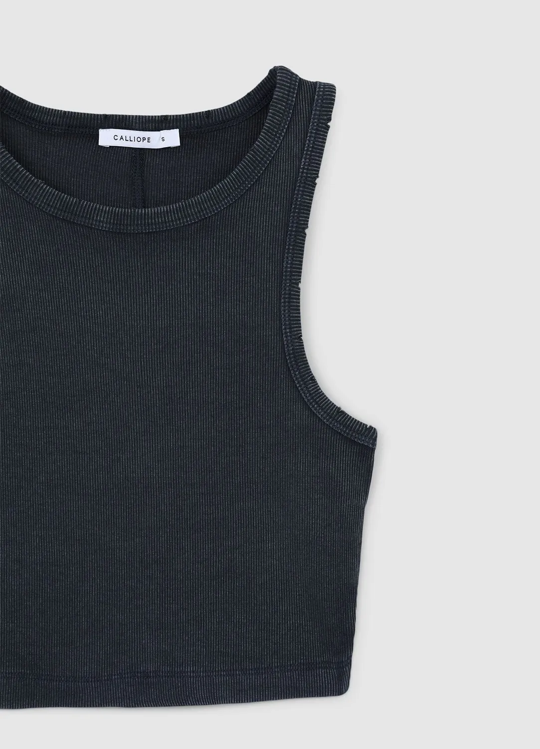 Calliope Top dos nageur débardeur coton délavé