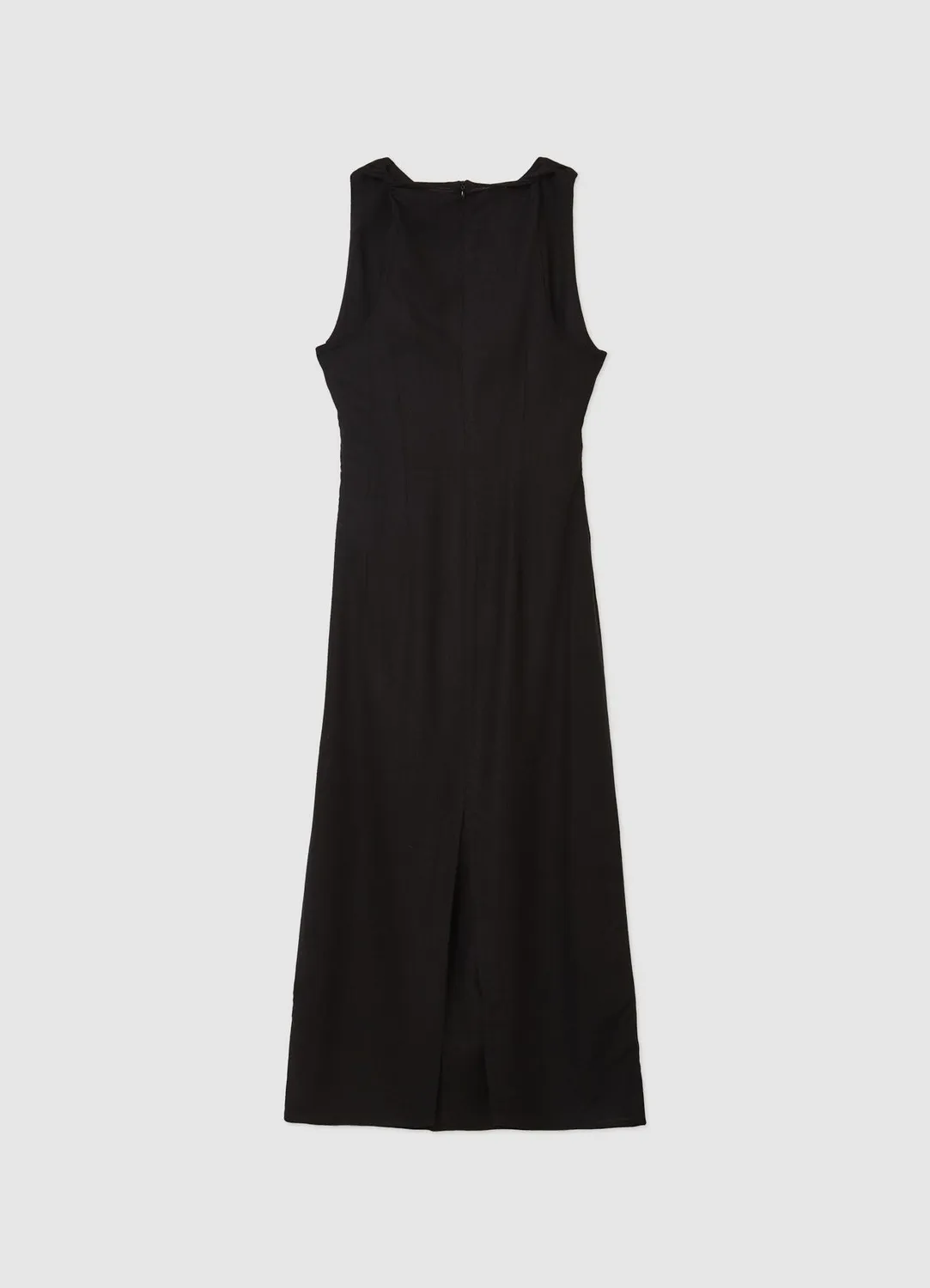 Calliope robe longue femme misto lino unie