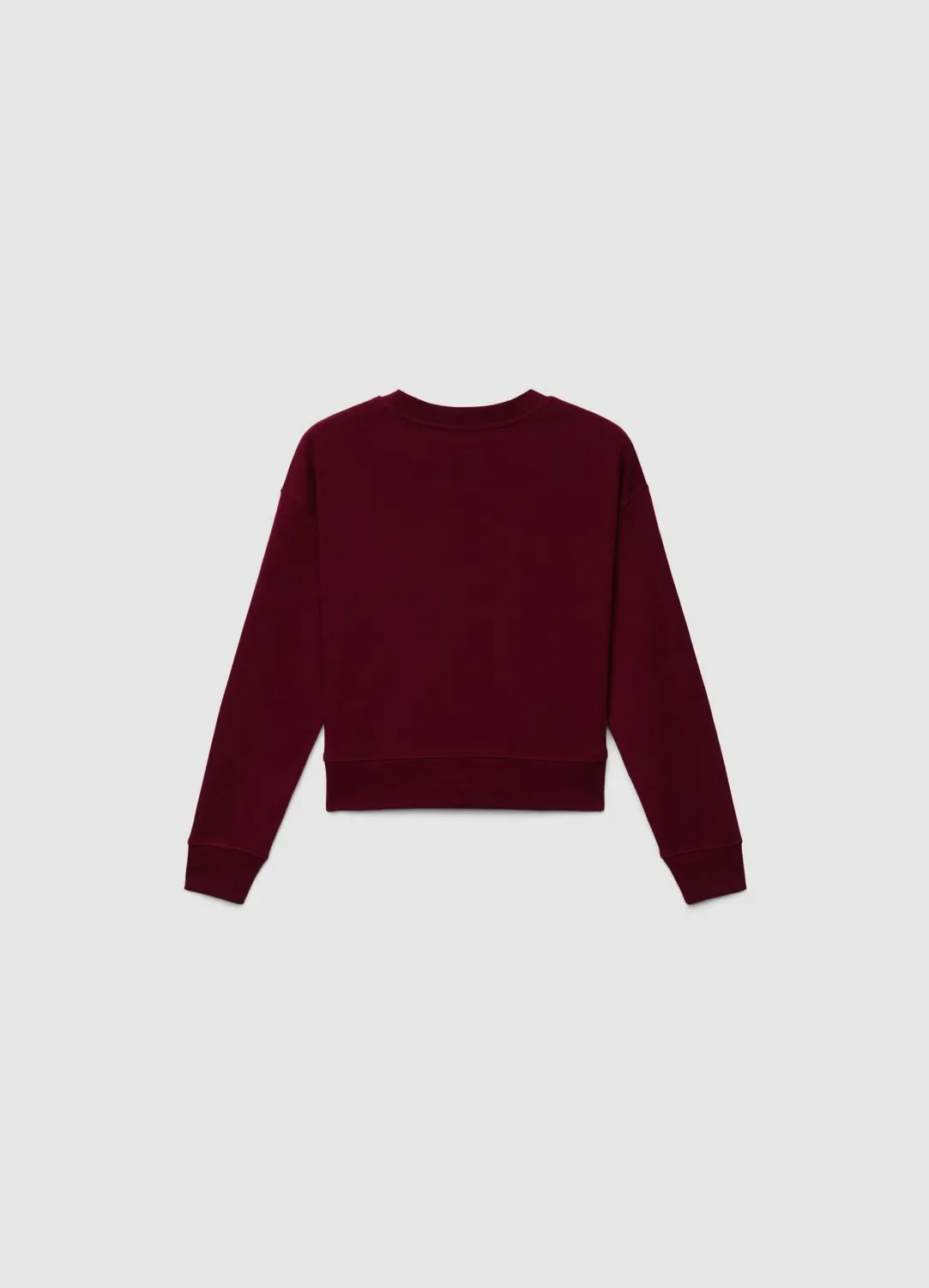 Calliope sweat col rond uni sans capuche