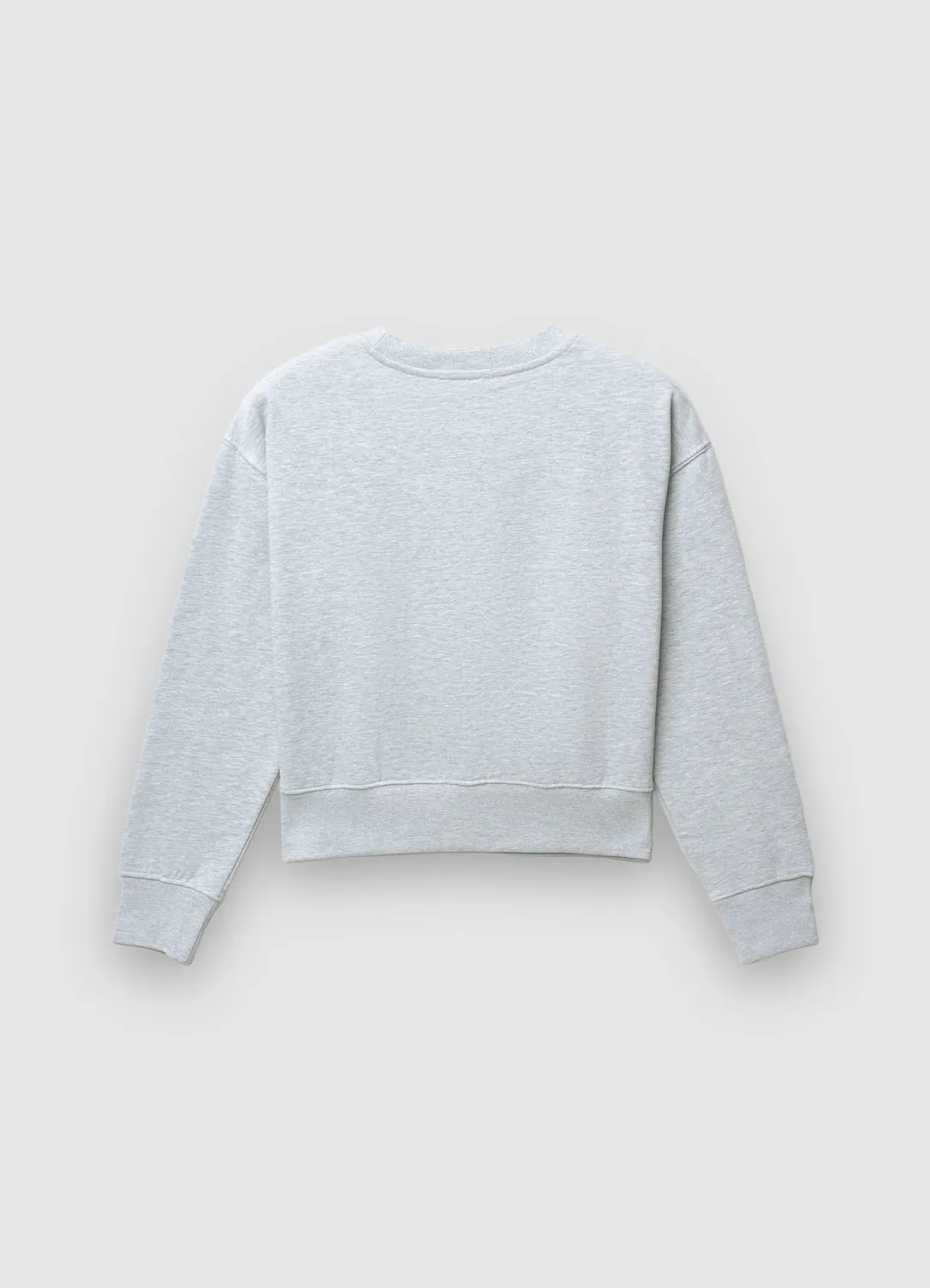 Calliope Sweat cropped femme imprimé collège