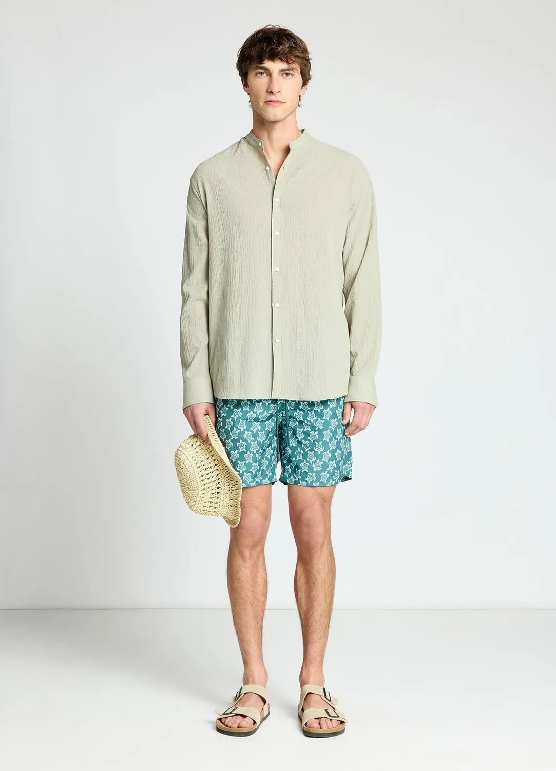 Calliope Chemise col coréen homme froissé