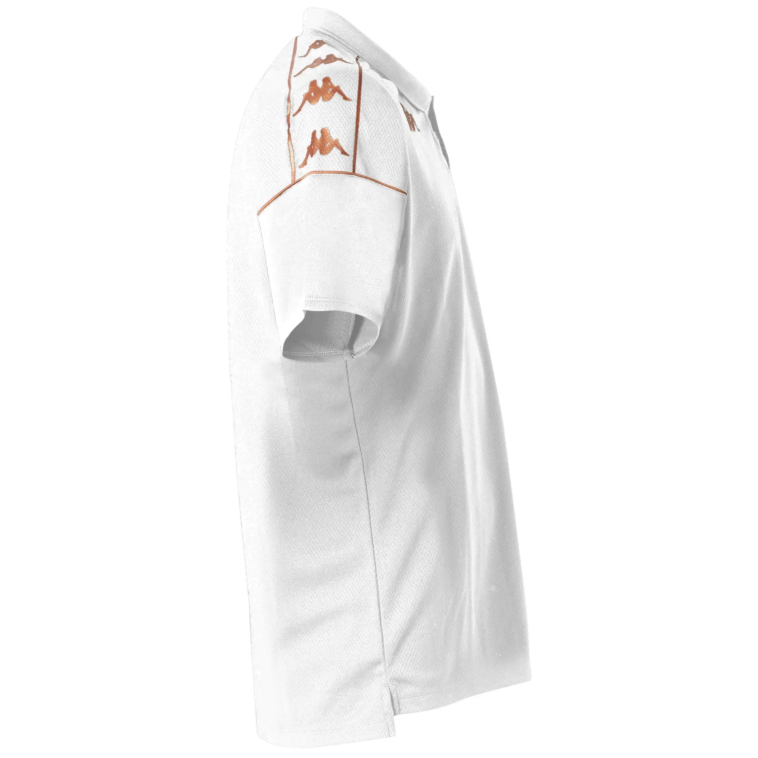 Kappa Banda Miolo polo homme blanc mesh slim