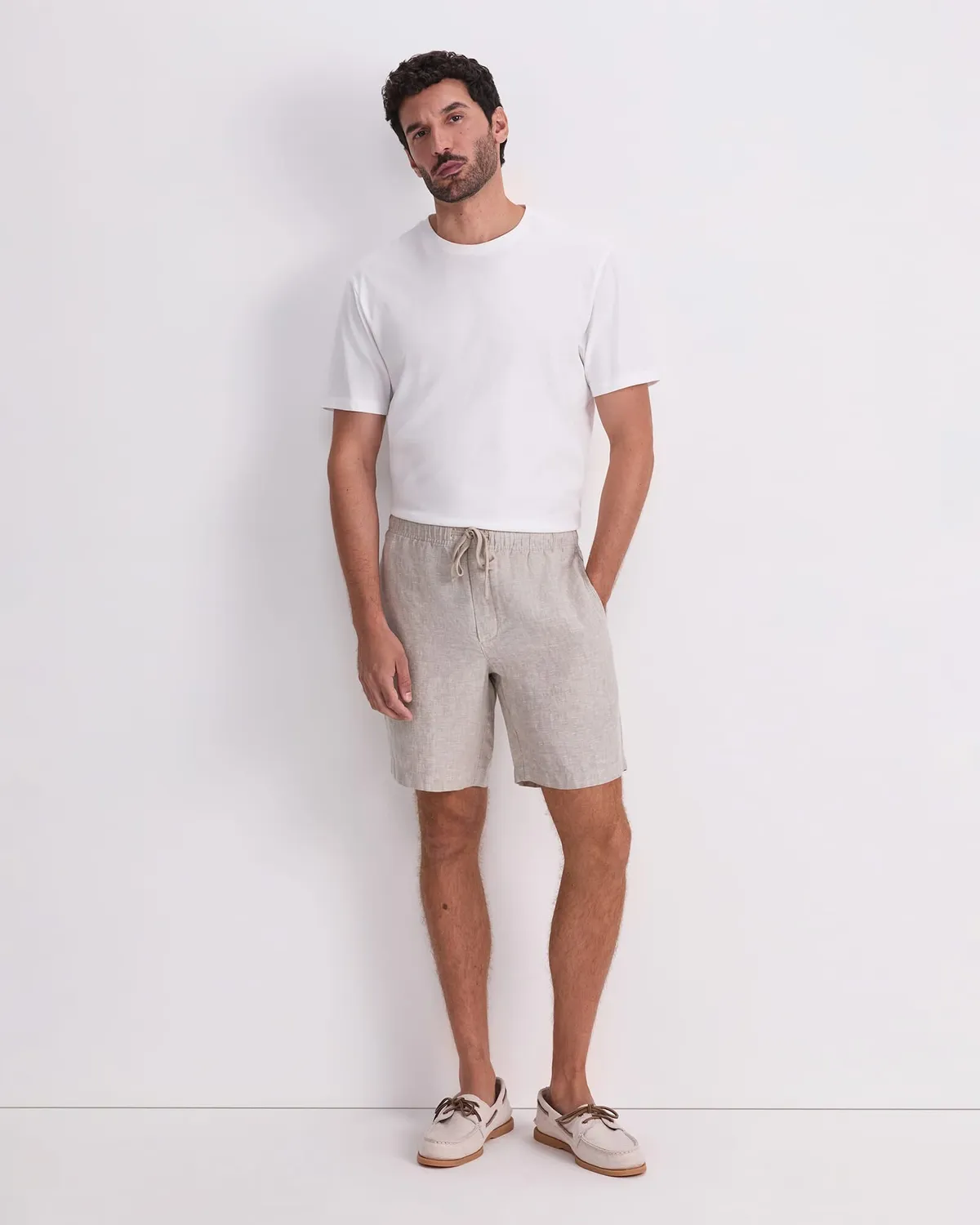Sportscraft Caffery Linen Short lin homme ficelle