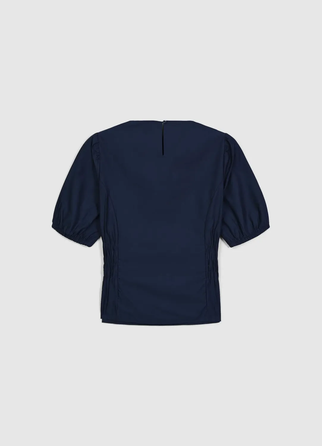 Calliope chemise femme coton smocks manches courtes