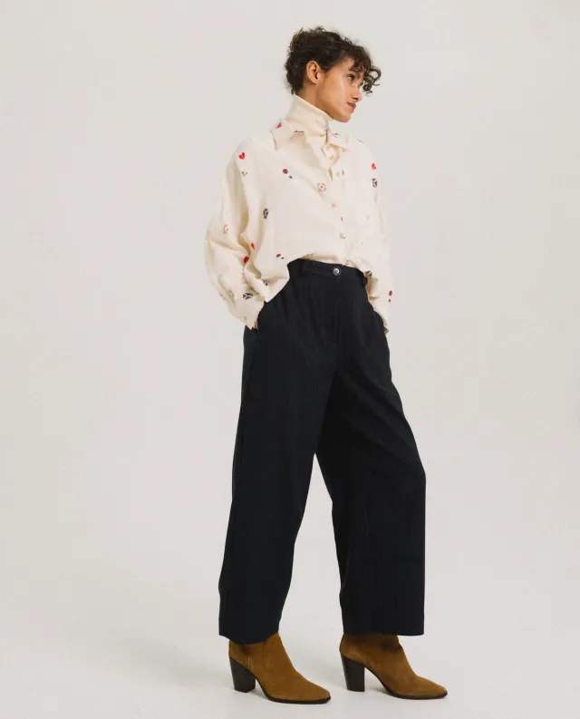 Tinsels Brando Club pantalon 7/8 flanelle chaude