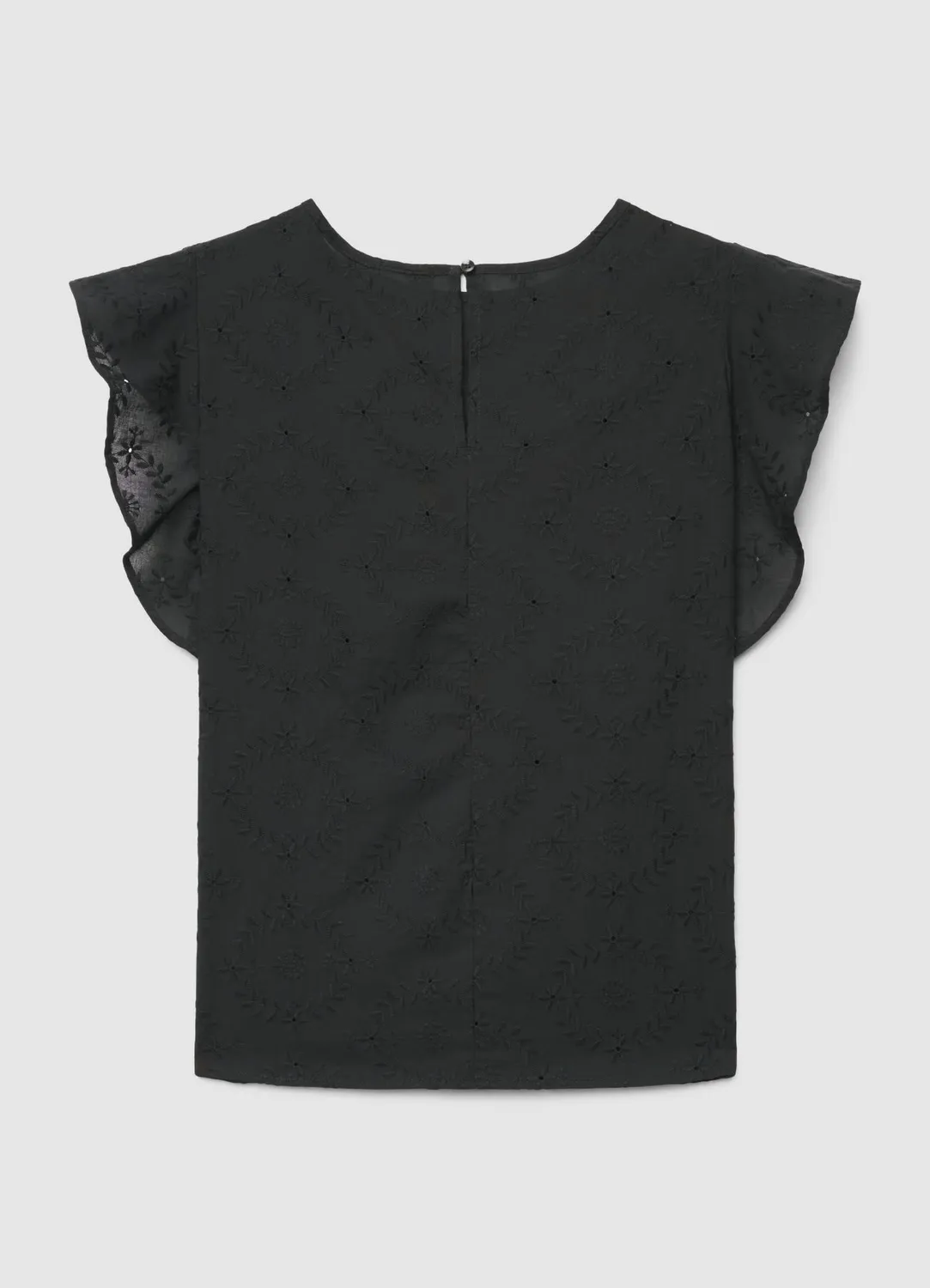 Calliope Blouse broderie sangallo femme manches volants