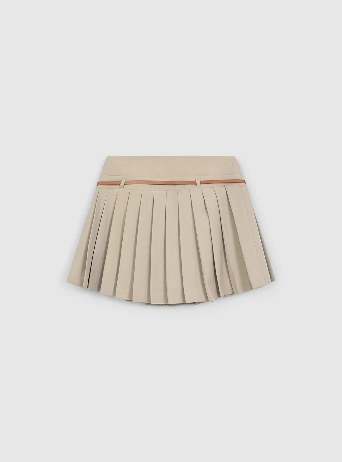 Calliope Gonna pantalone plissé jupe-culotte plissée ceinture