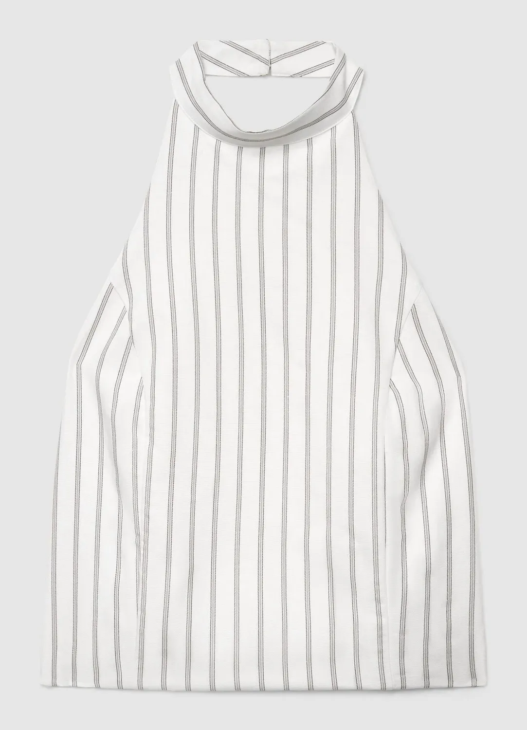 Calliope Top halterneck femme rayé