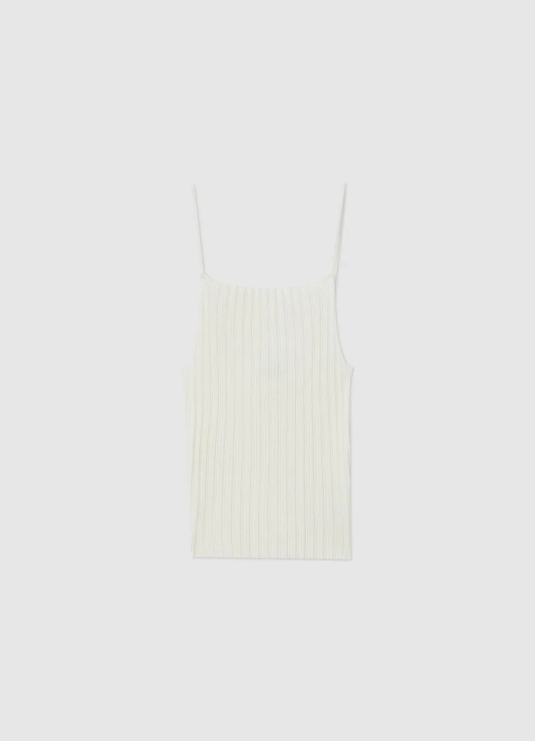 Calliope top maille bretelles fines femme uni