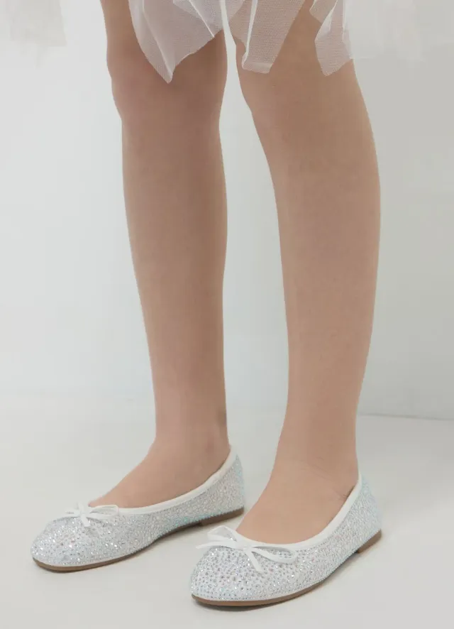 Calliope ballerines fille strass chaussures enfant