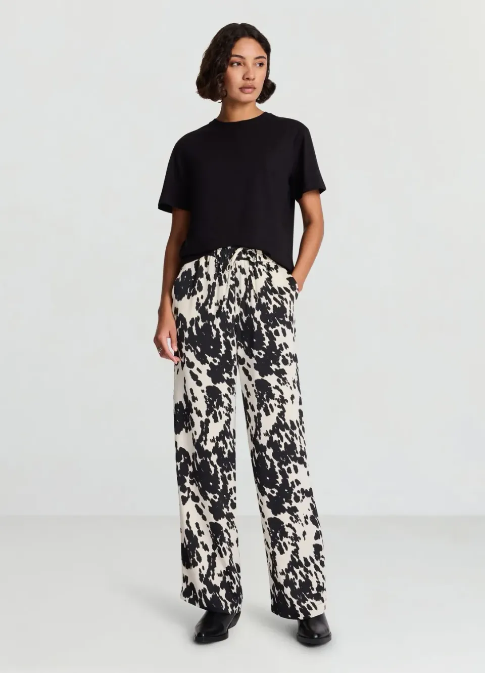 Calliope Girocollo t-shirt femme manches courtes uni