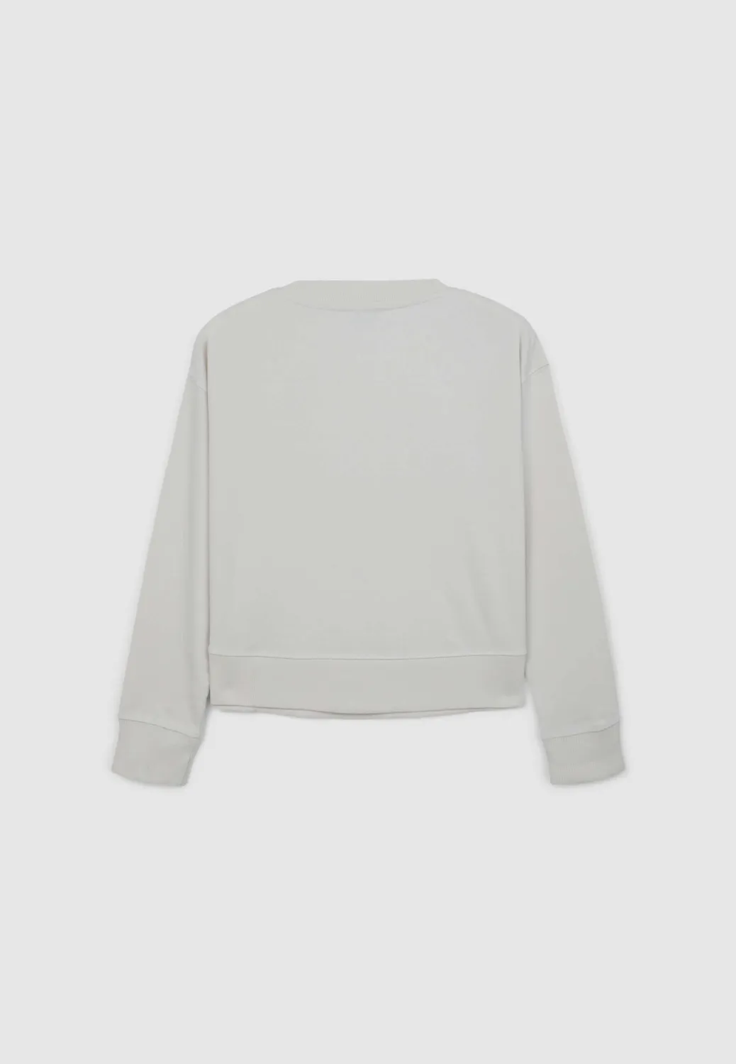 Calliope sweat col rond basic femme coton