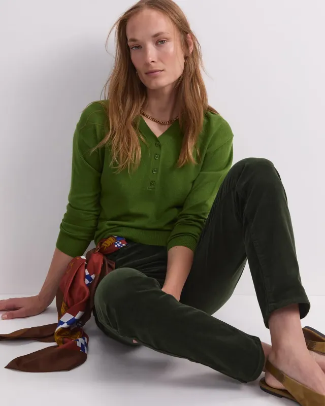 Sportscraft Francis Henley pull laine merinos femme