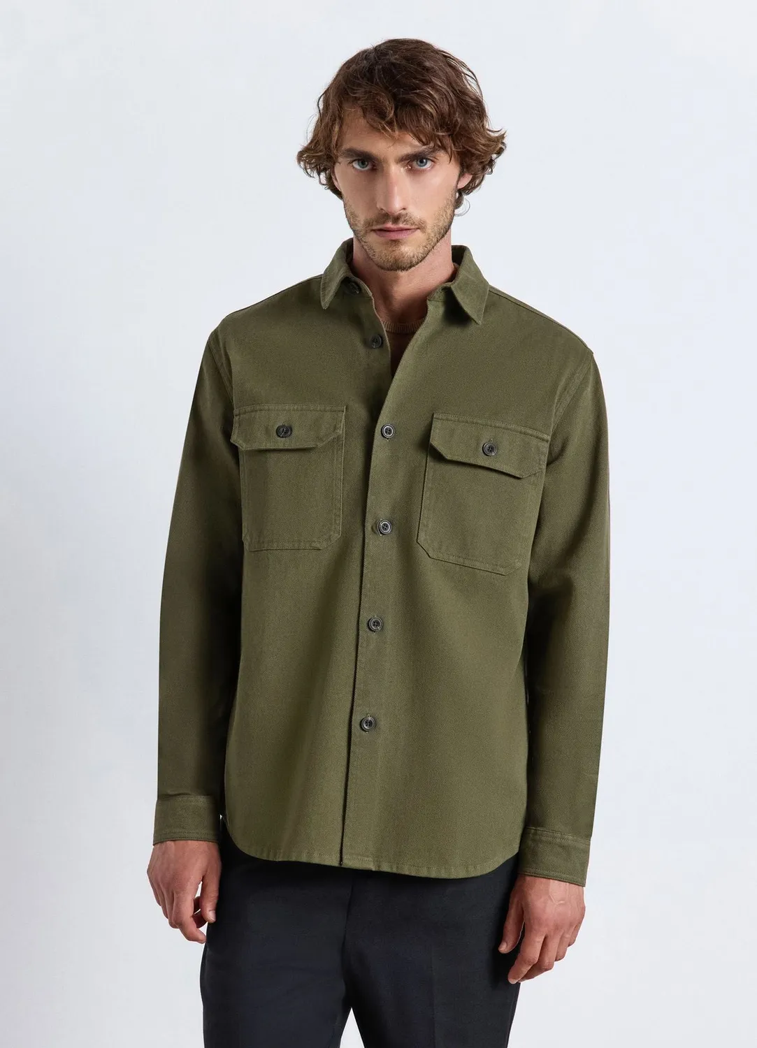 Calliope chemise worker unie homme poches