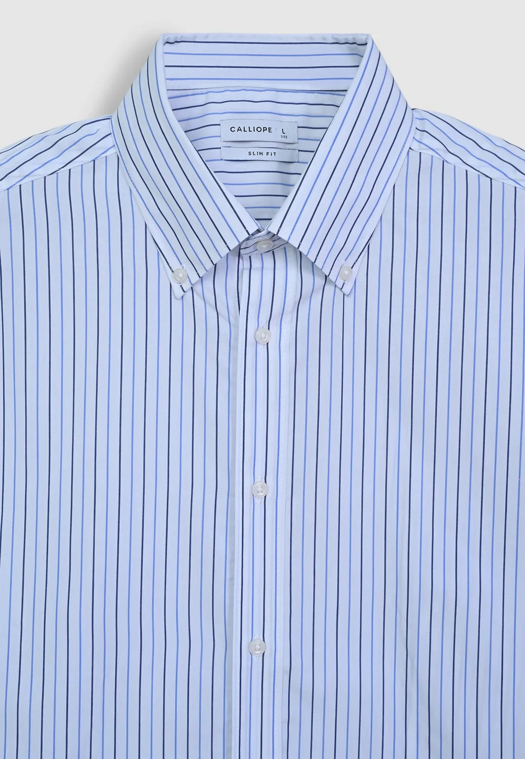 Calliope chemise rayures coton homme