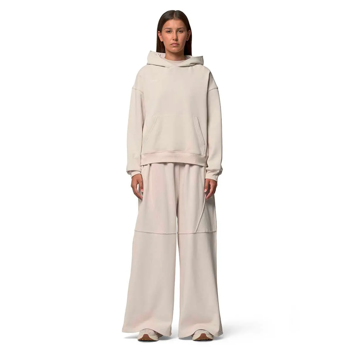 Robe di Kappa Inova hoodie beige femme oversize