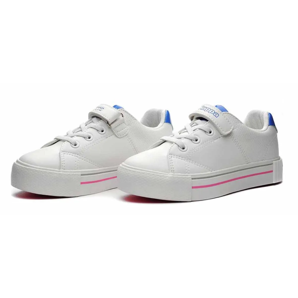 Robe di Kappa Tudy baskets enfant blanc velcro 28-39