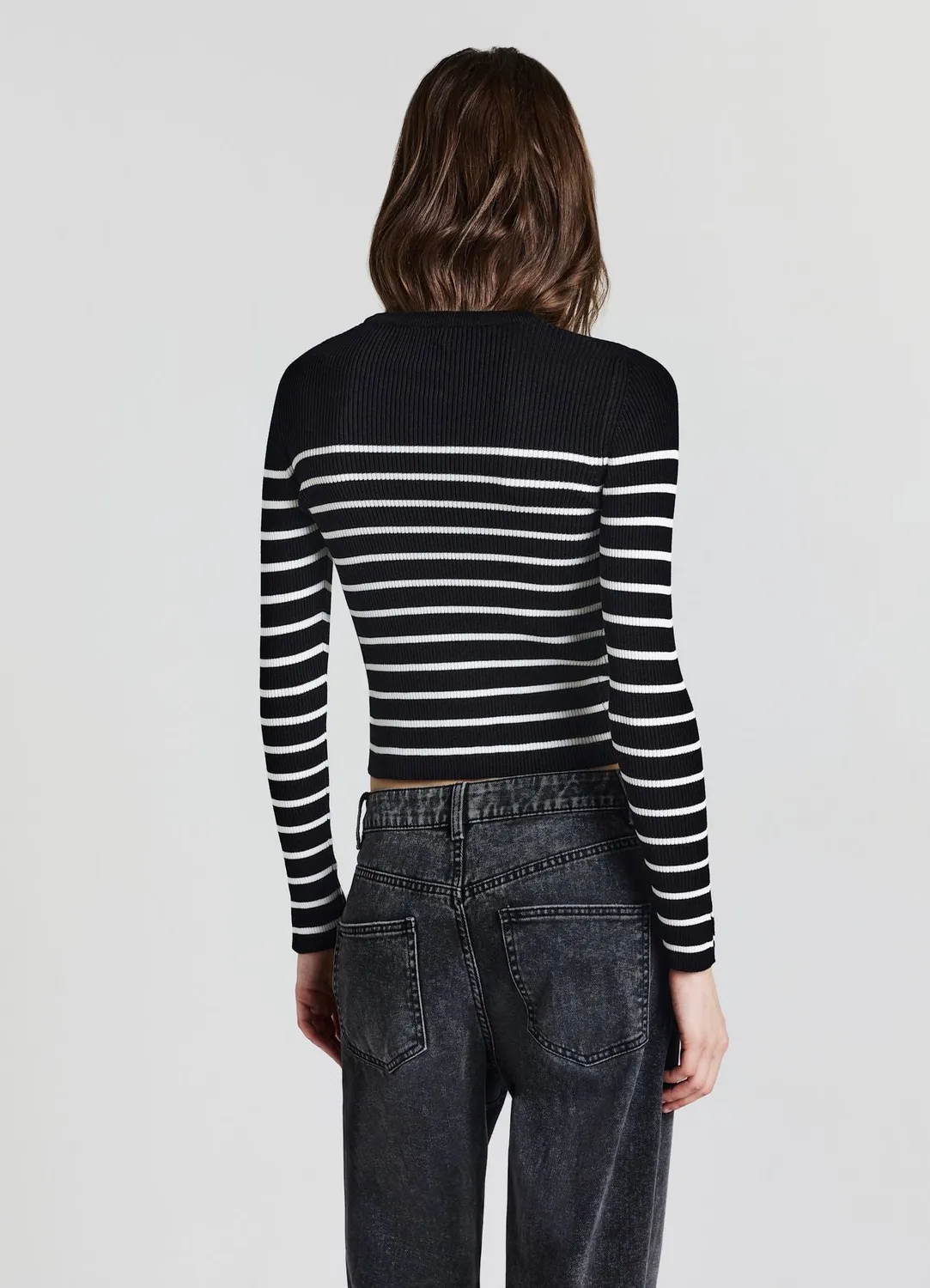 Calliope rayures pull femme col rond