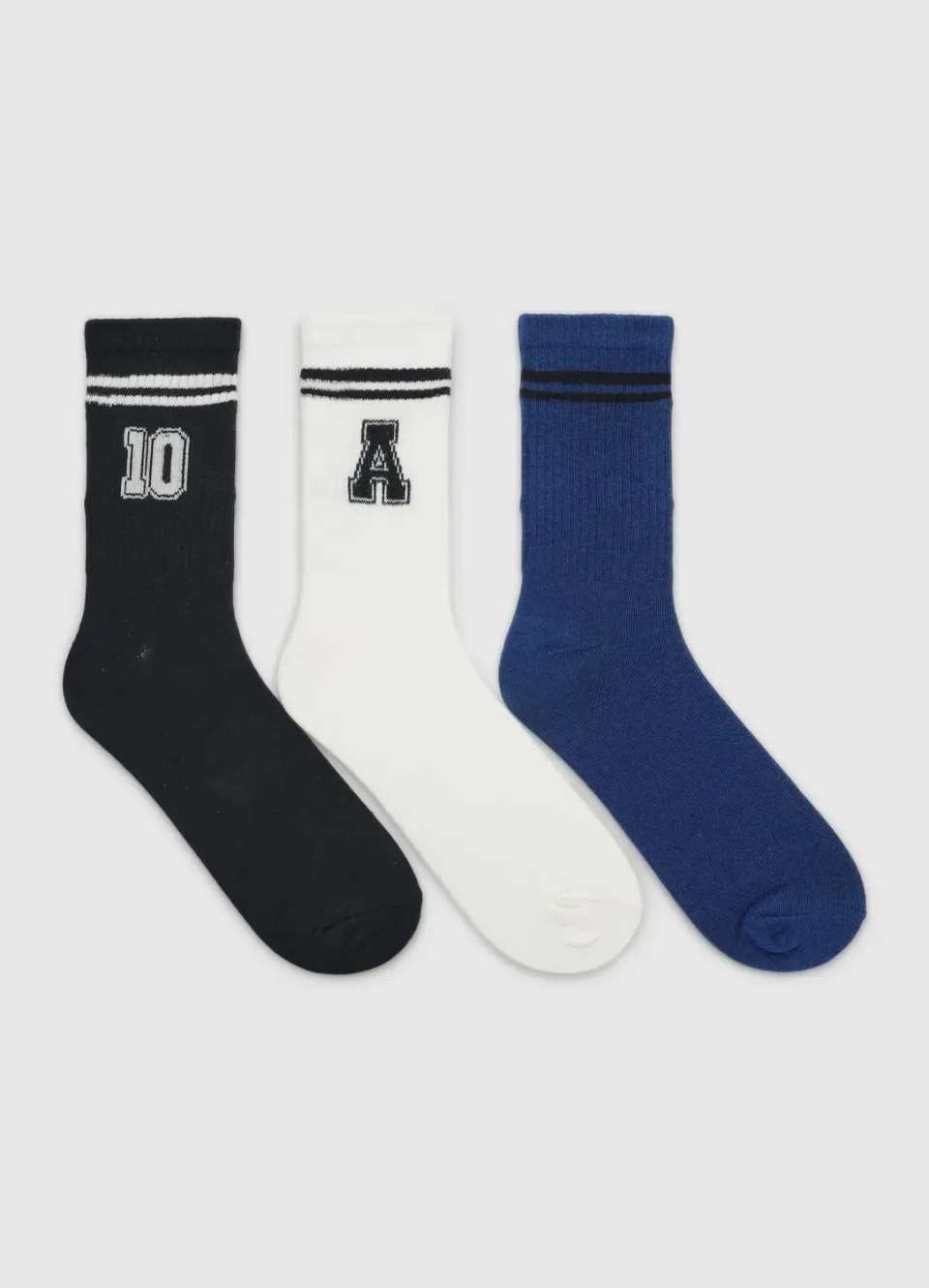 Calliope lot 3 chaussettes jacquard garçon rayures