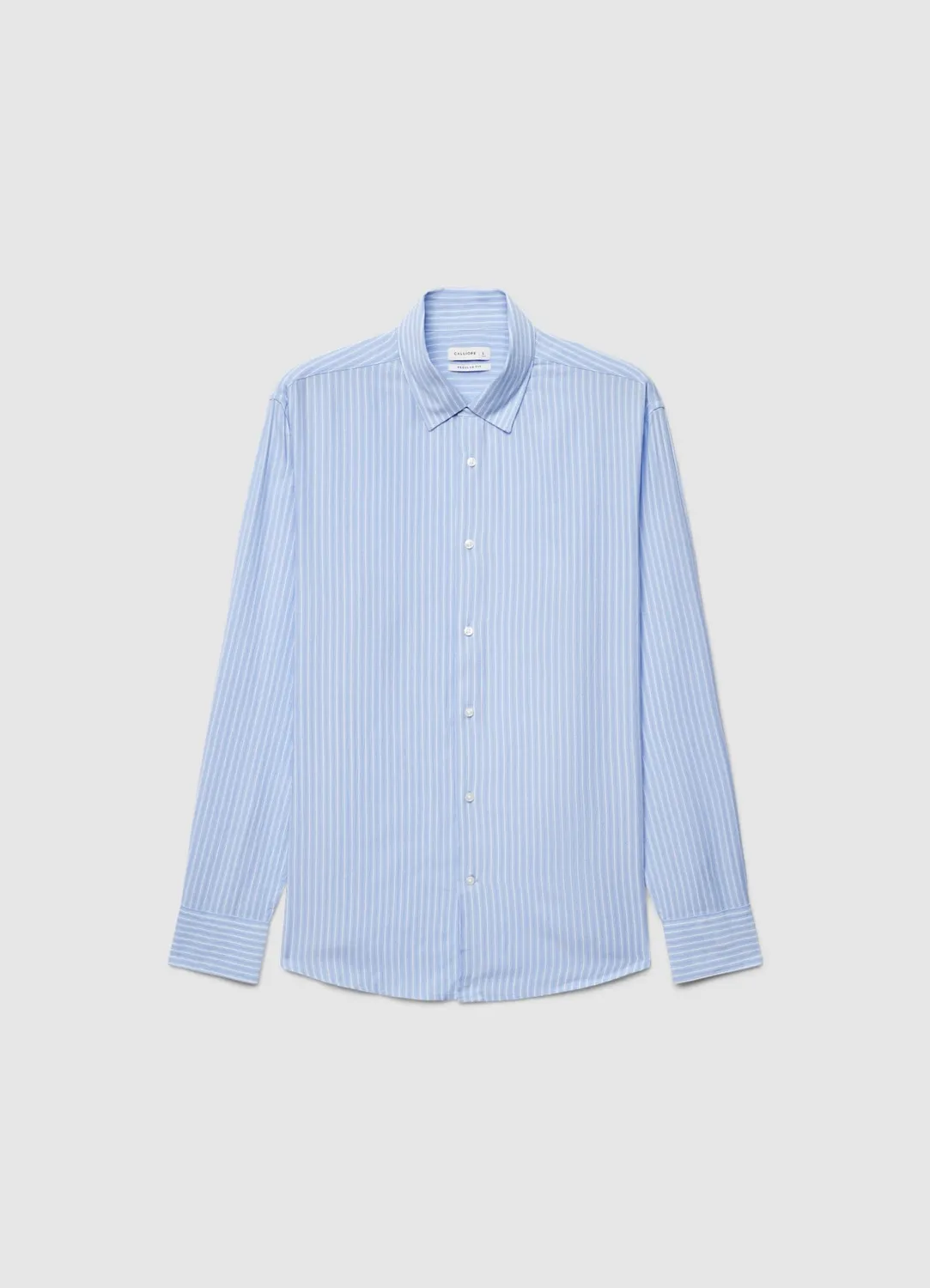 Calliope chemise classique rayée homme manches longues