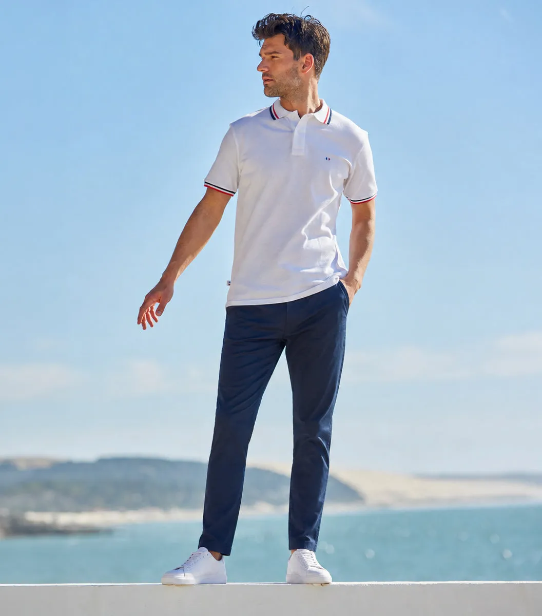 Cocorico Original pantalon chino homme marine semi-slim