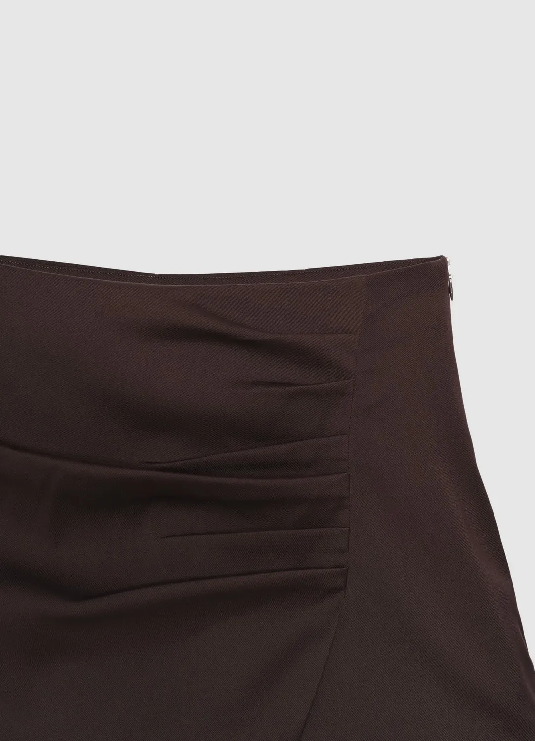 Calliope Jupe-short femme plissée coupe droite