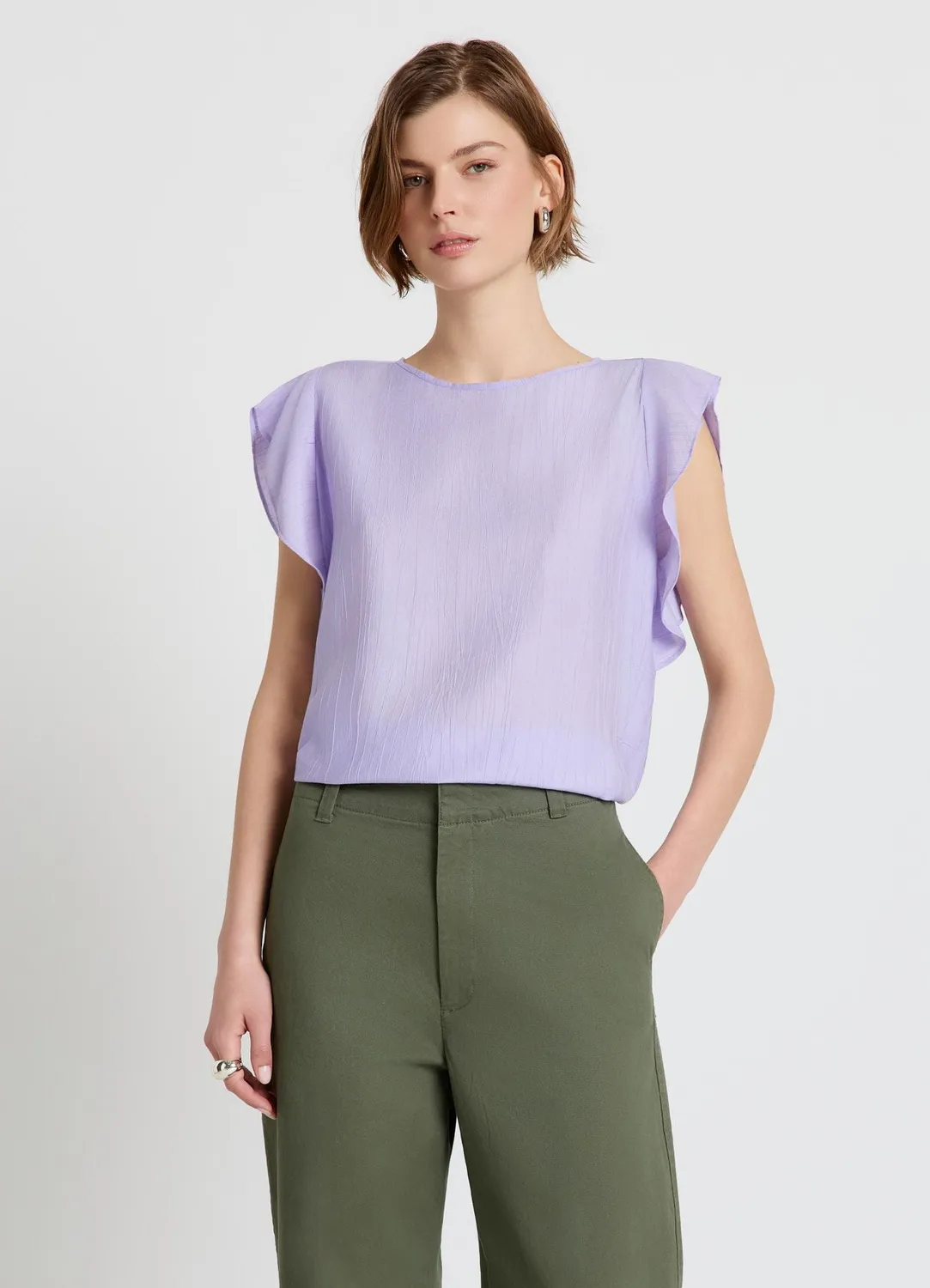 Calliope volants blouse femme XS à XXL volants