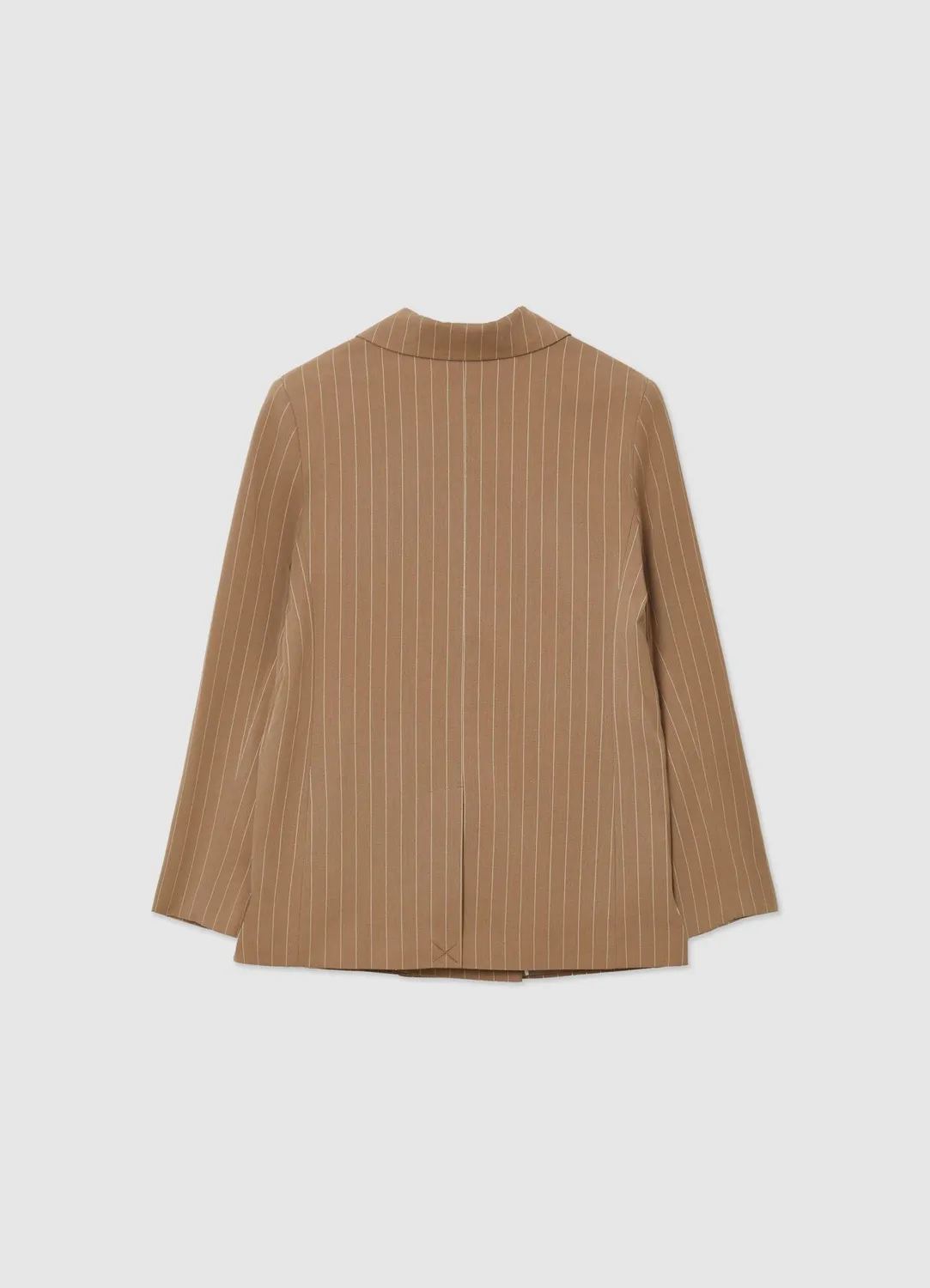 Calliope veste double boutonnage rayures craie femme