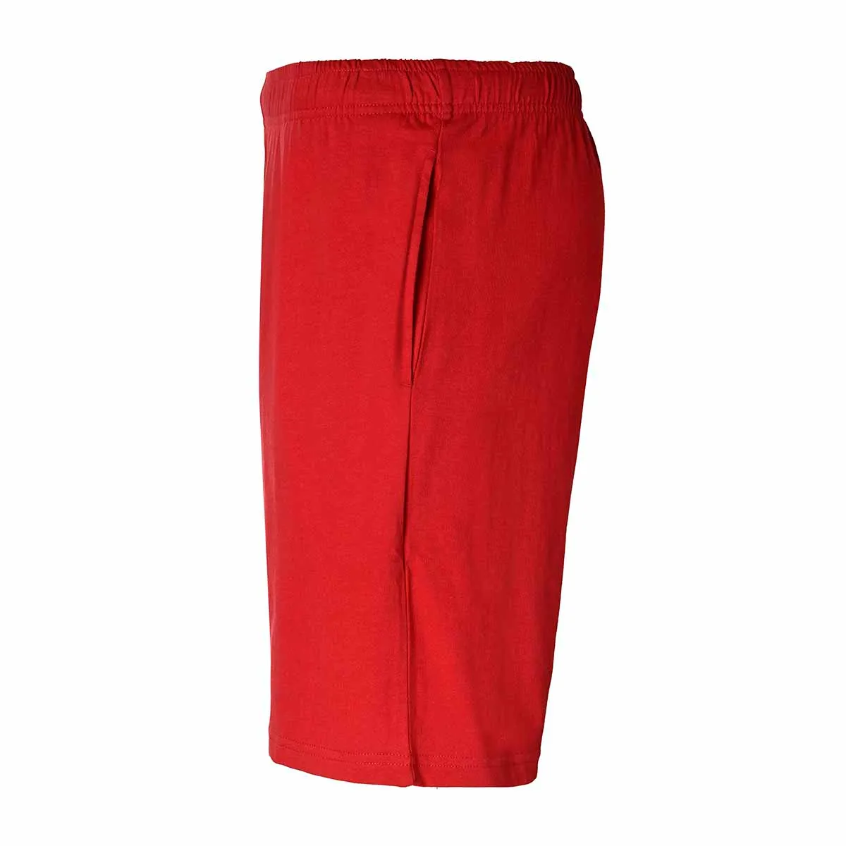 Kappa Cormi short rouge homme coton coupe droite