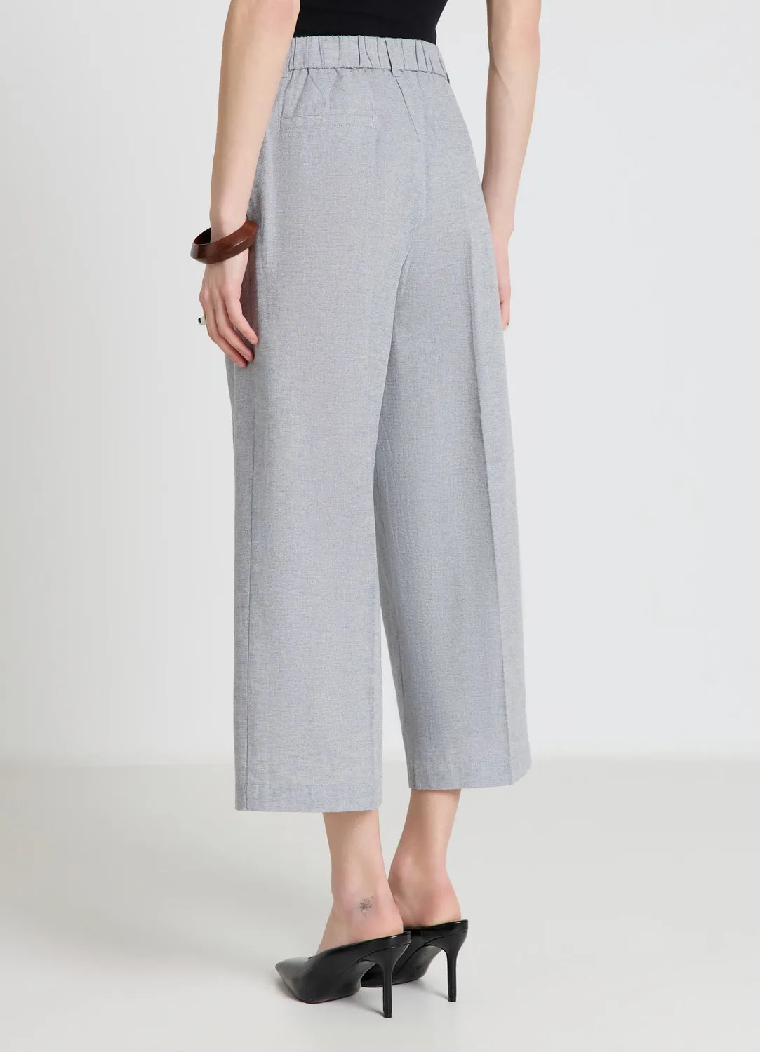 Calliope pantalon culotte femme taille haute