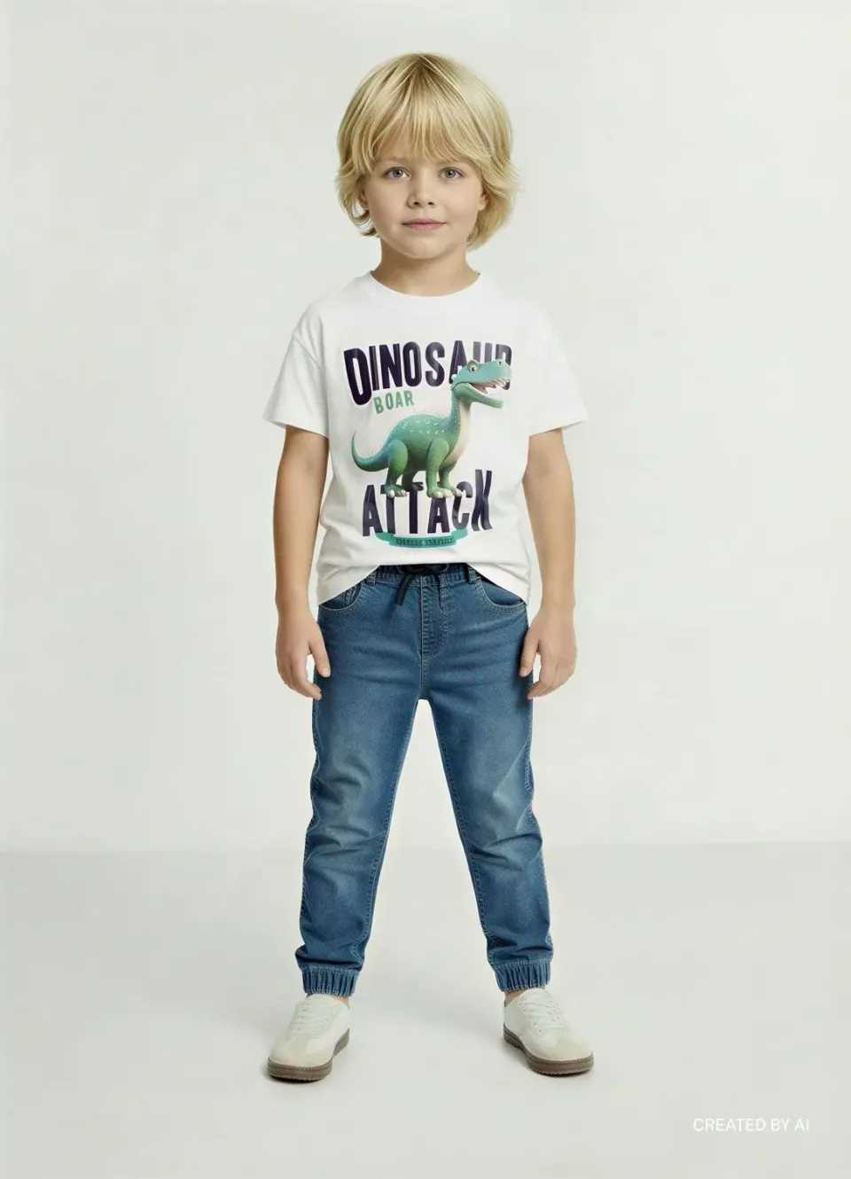 Calliope T-shirt enfant imprimé personnages manches courtes coton