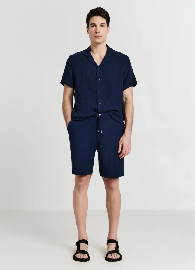 Calliope bermuda à cordon homme coupe regular