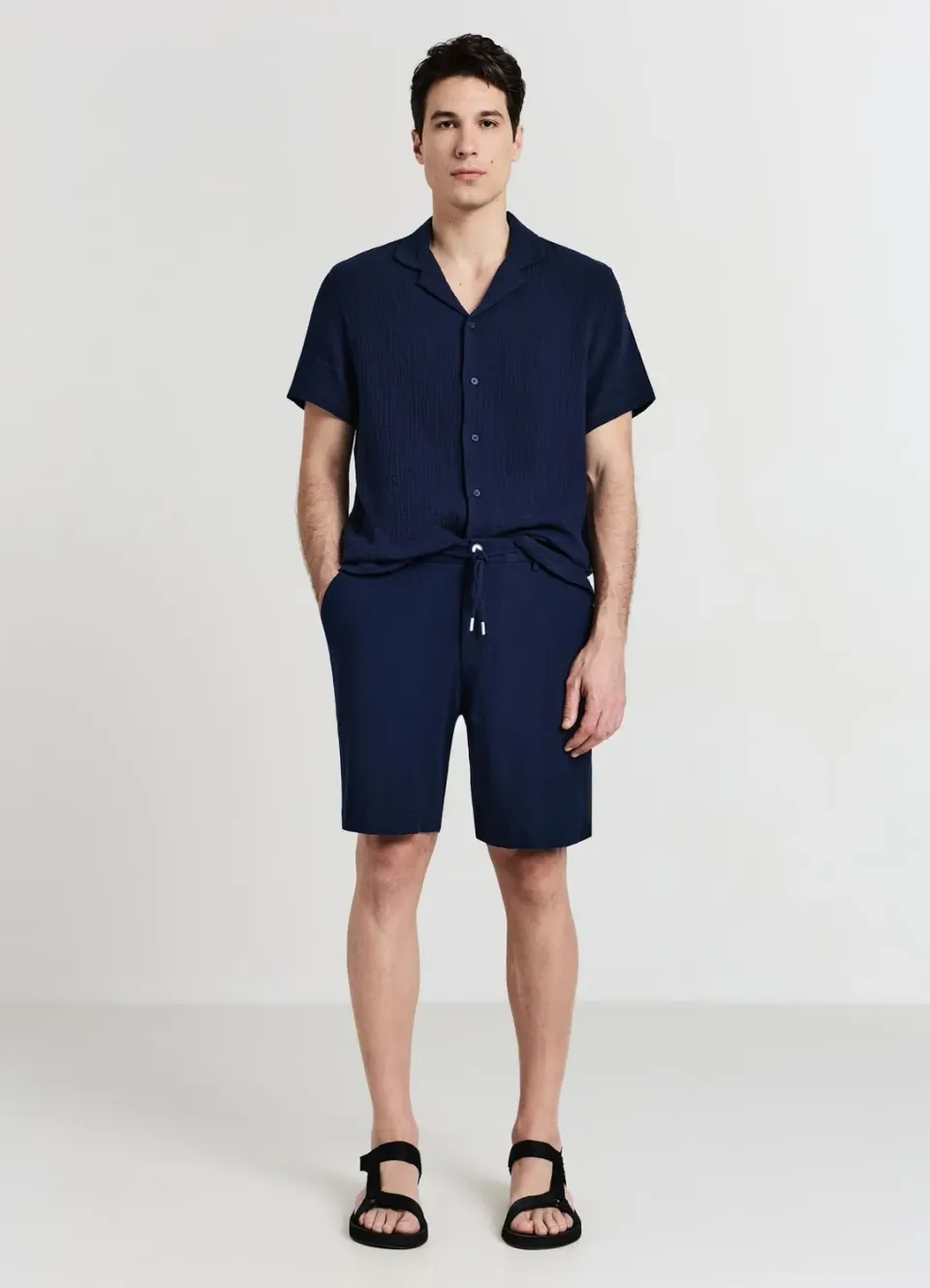 Calliope bermuda à cordon homme coupe regular