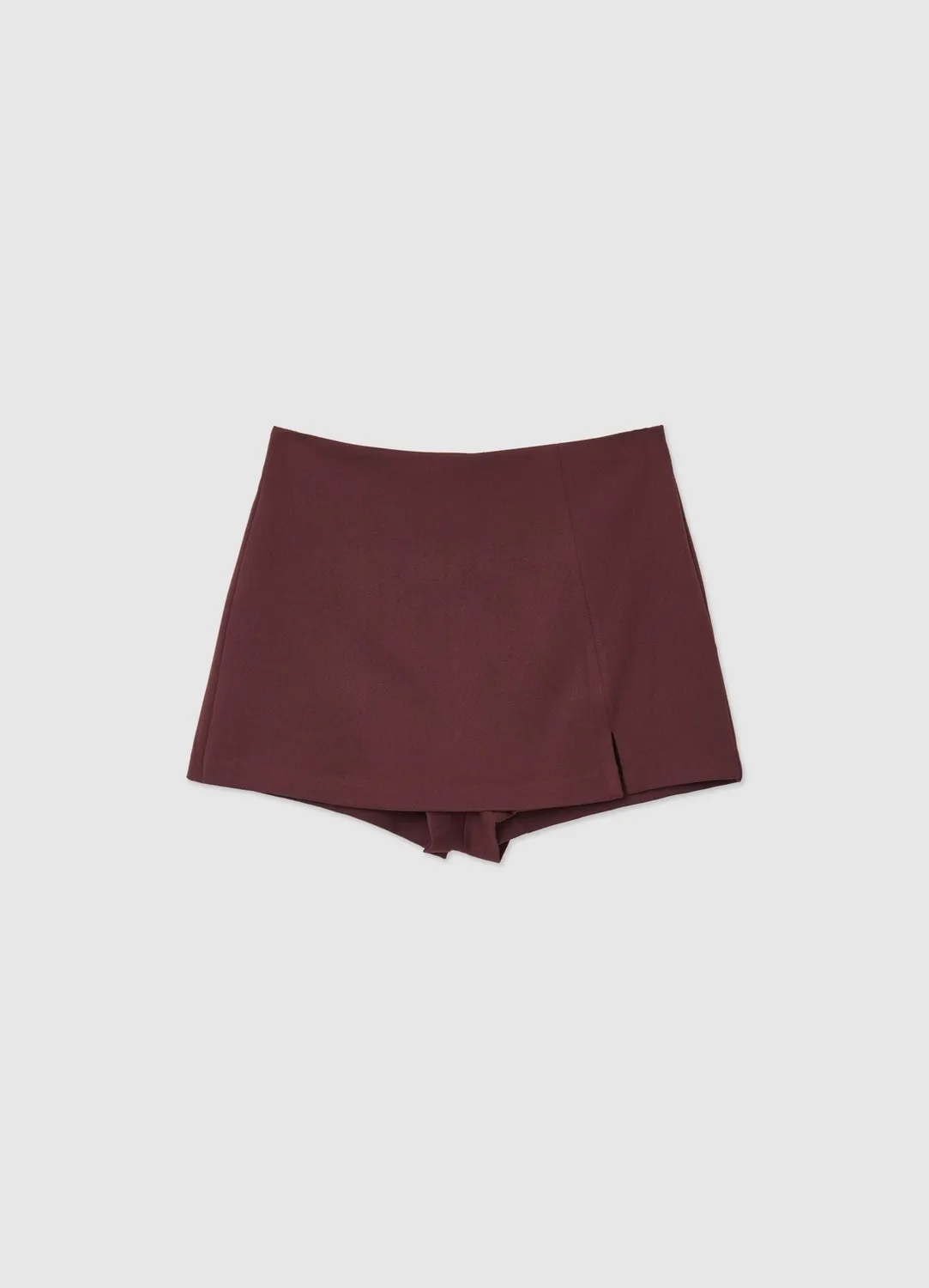 Calliope Jupe-Pantalon Fente Latérale Femme Zip