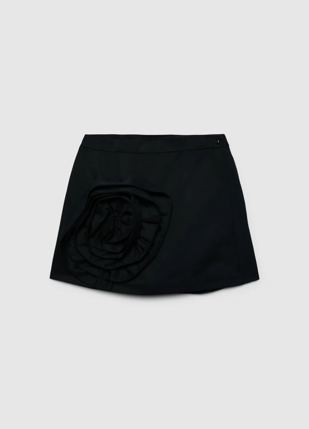 Calliope short à fleur appliquée femme chic soirée