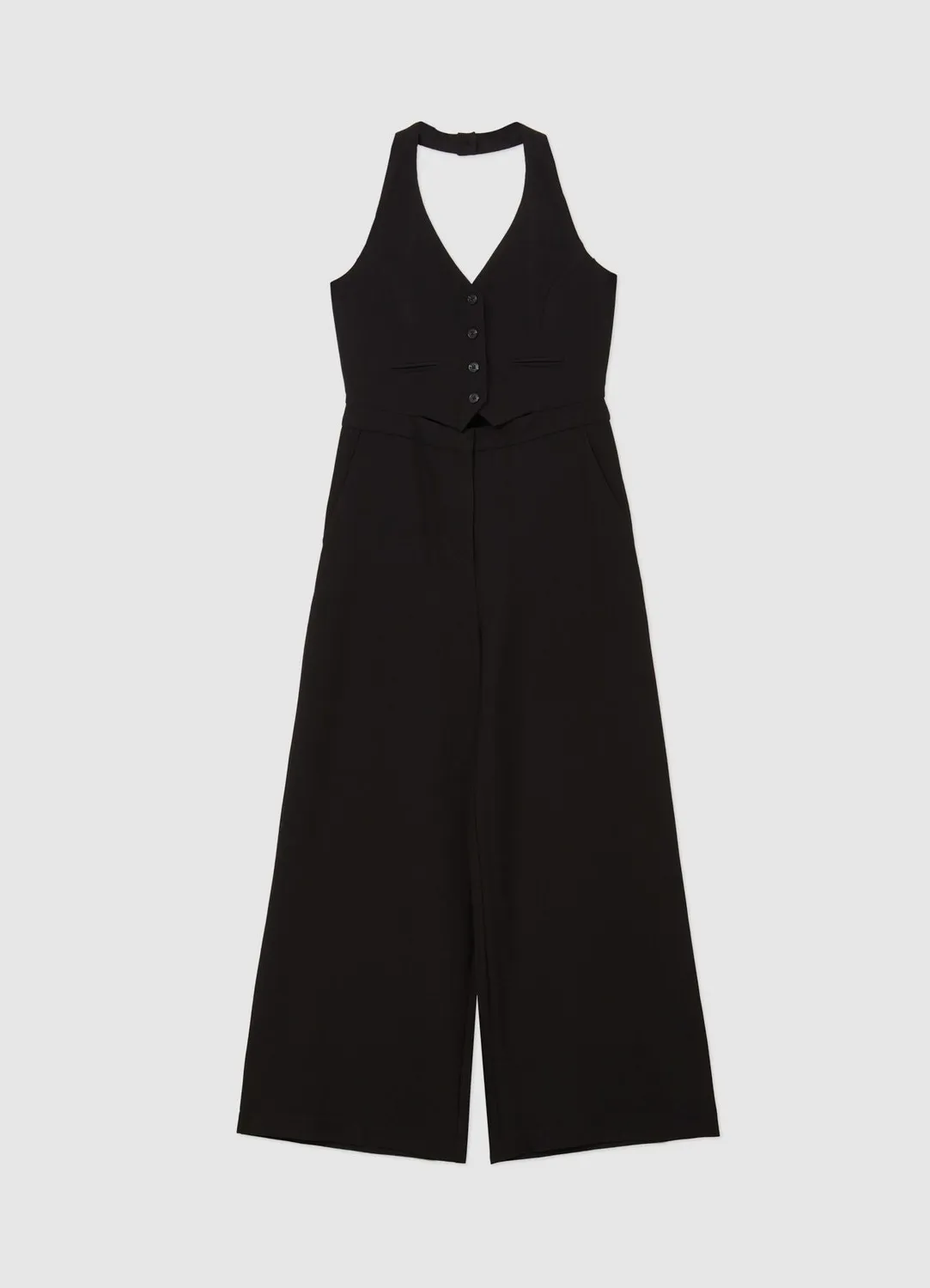 Calliope combinaison gilet femme unie boutons