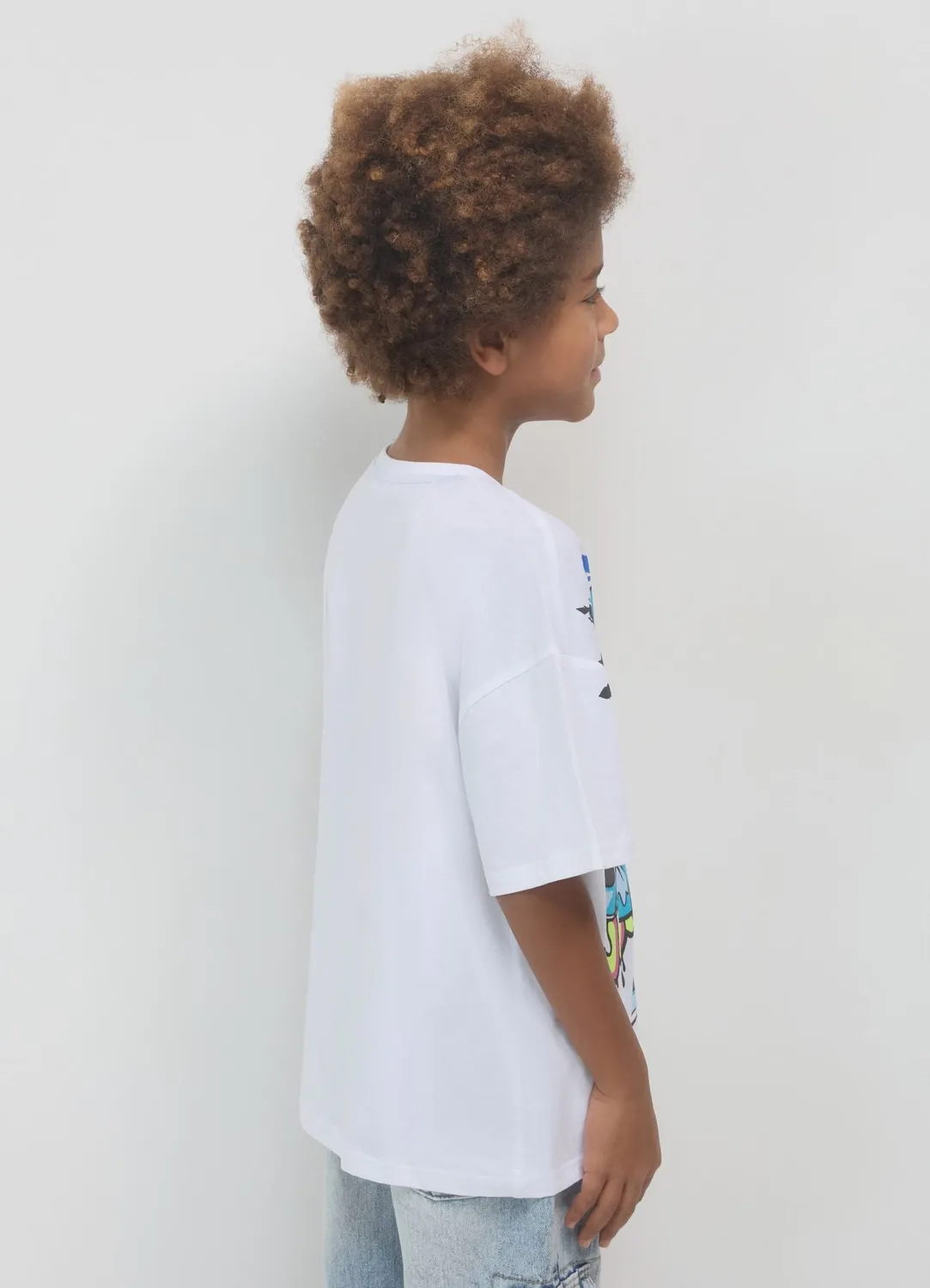 Calliope t-shirt graffiti garçon coton manches courtes