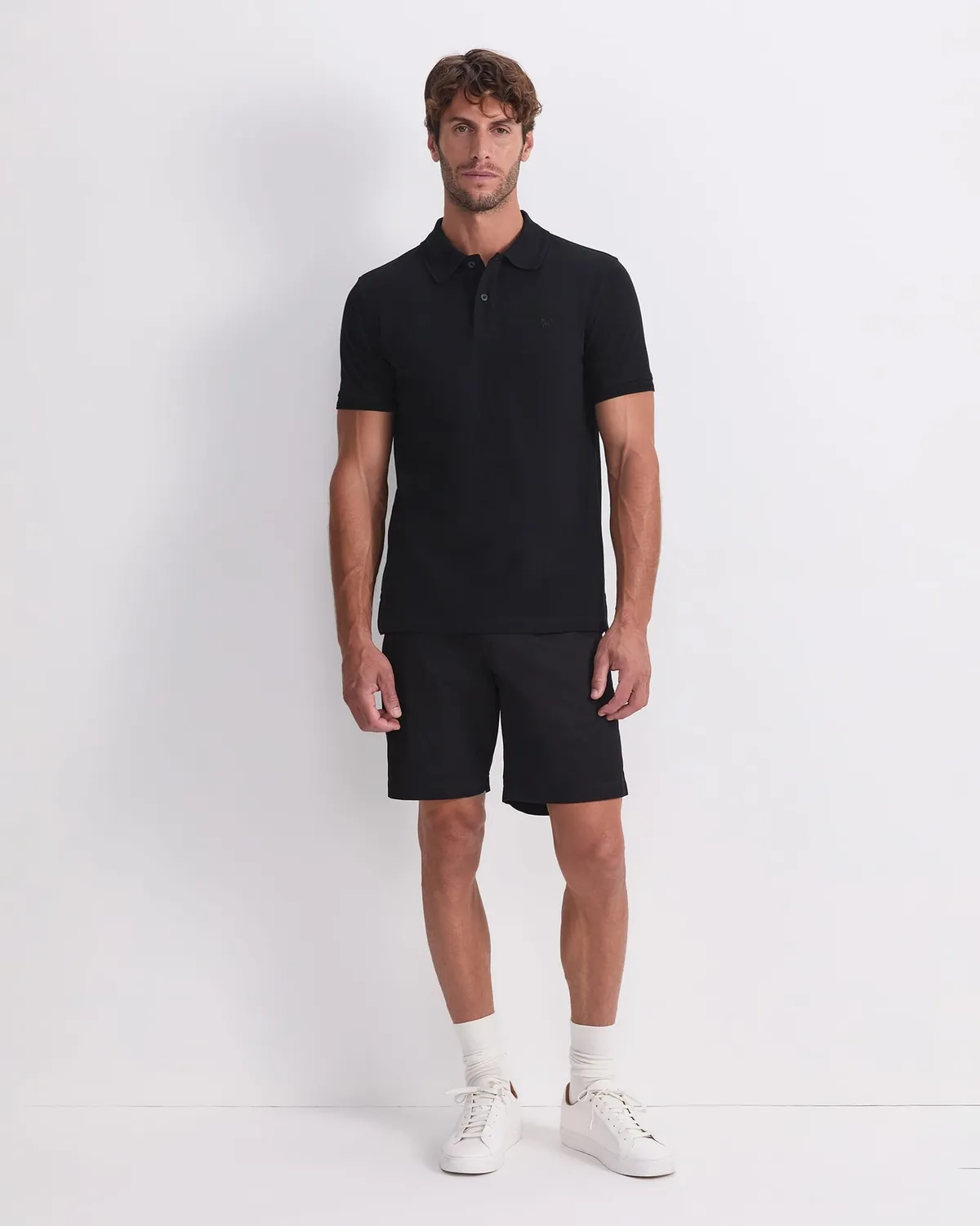 Sportscraft SC Pique polo piqué coton délavé