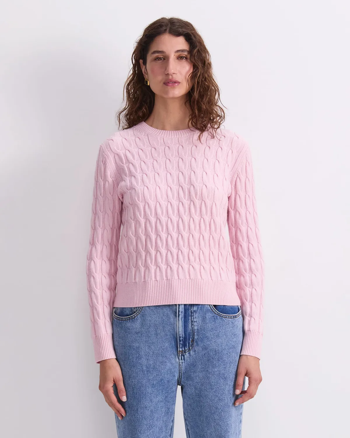 Sportscraft Cable 120436 pull torsadé femme laine
