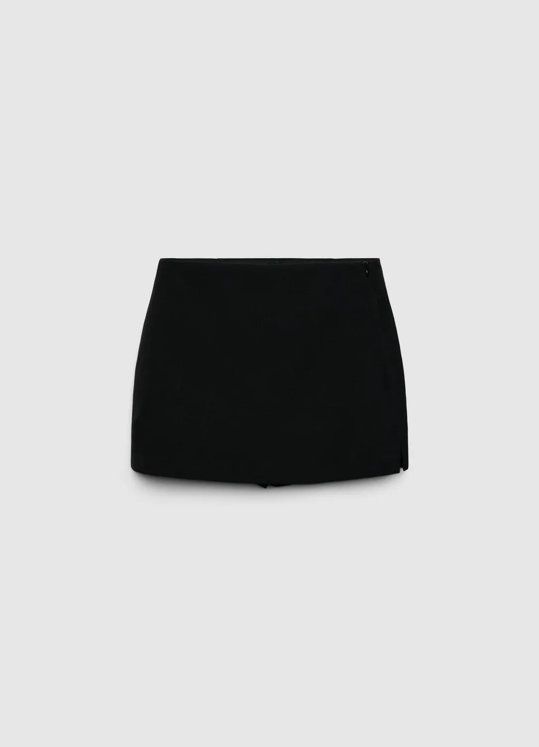 Calliope jupe-short uni mini à fentes