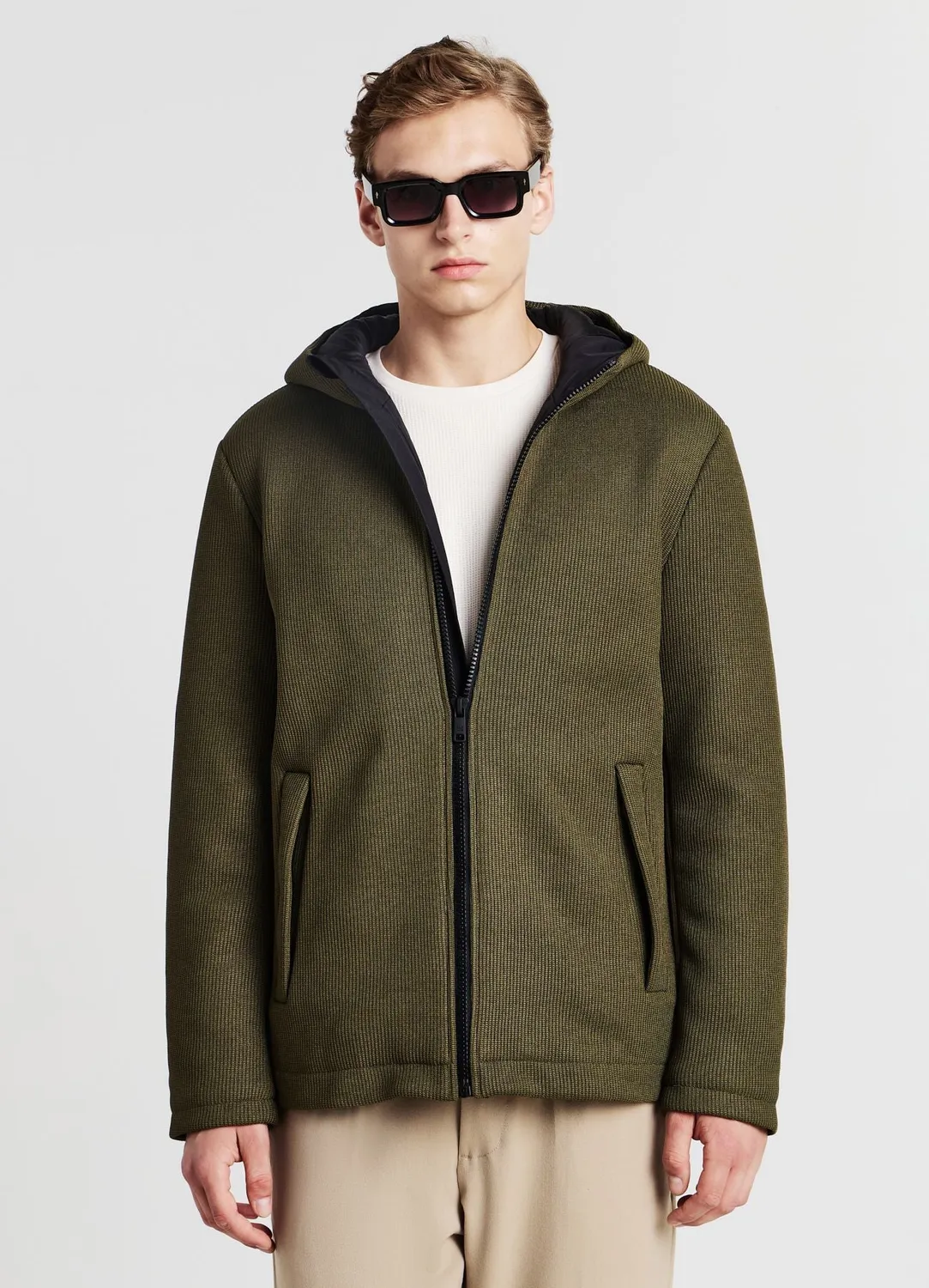 Calliope Tecnico blouson homme matelassé capuche