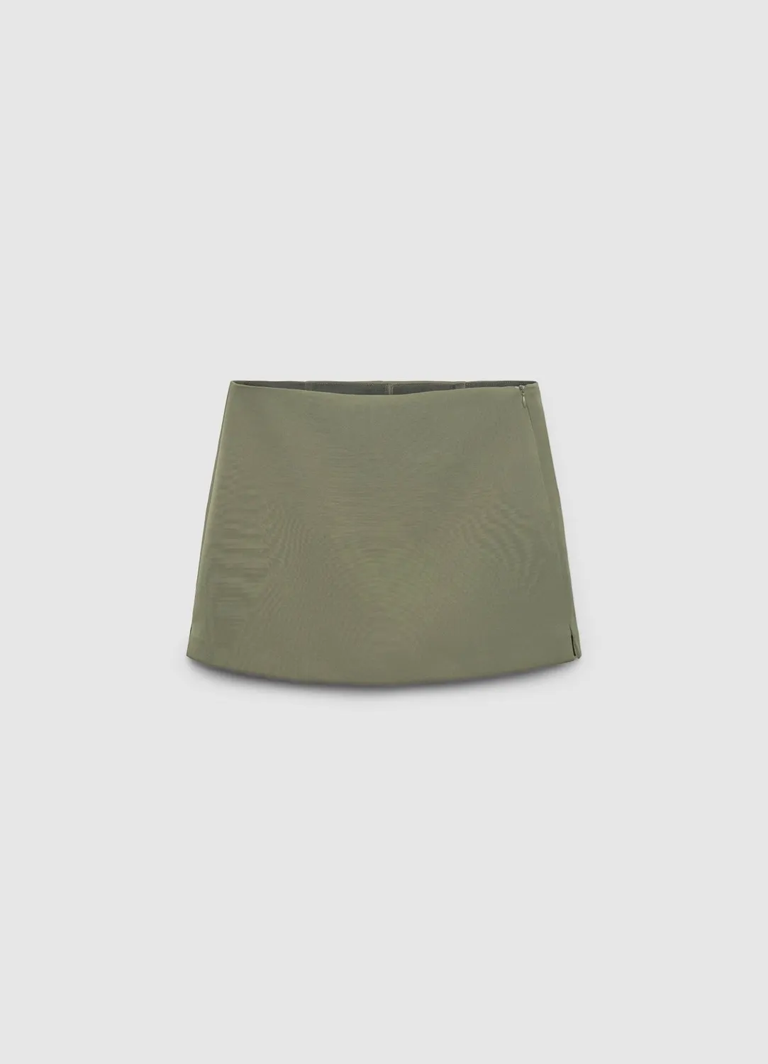 Calliope unie jupe-short femme mini fentes