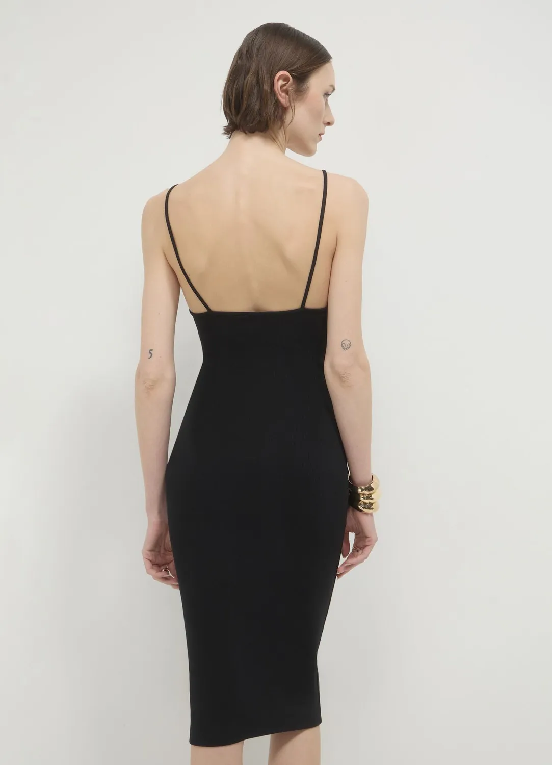 Calliope robe longue femme côtelée bretelles fines