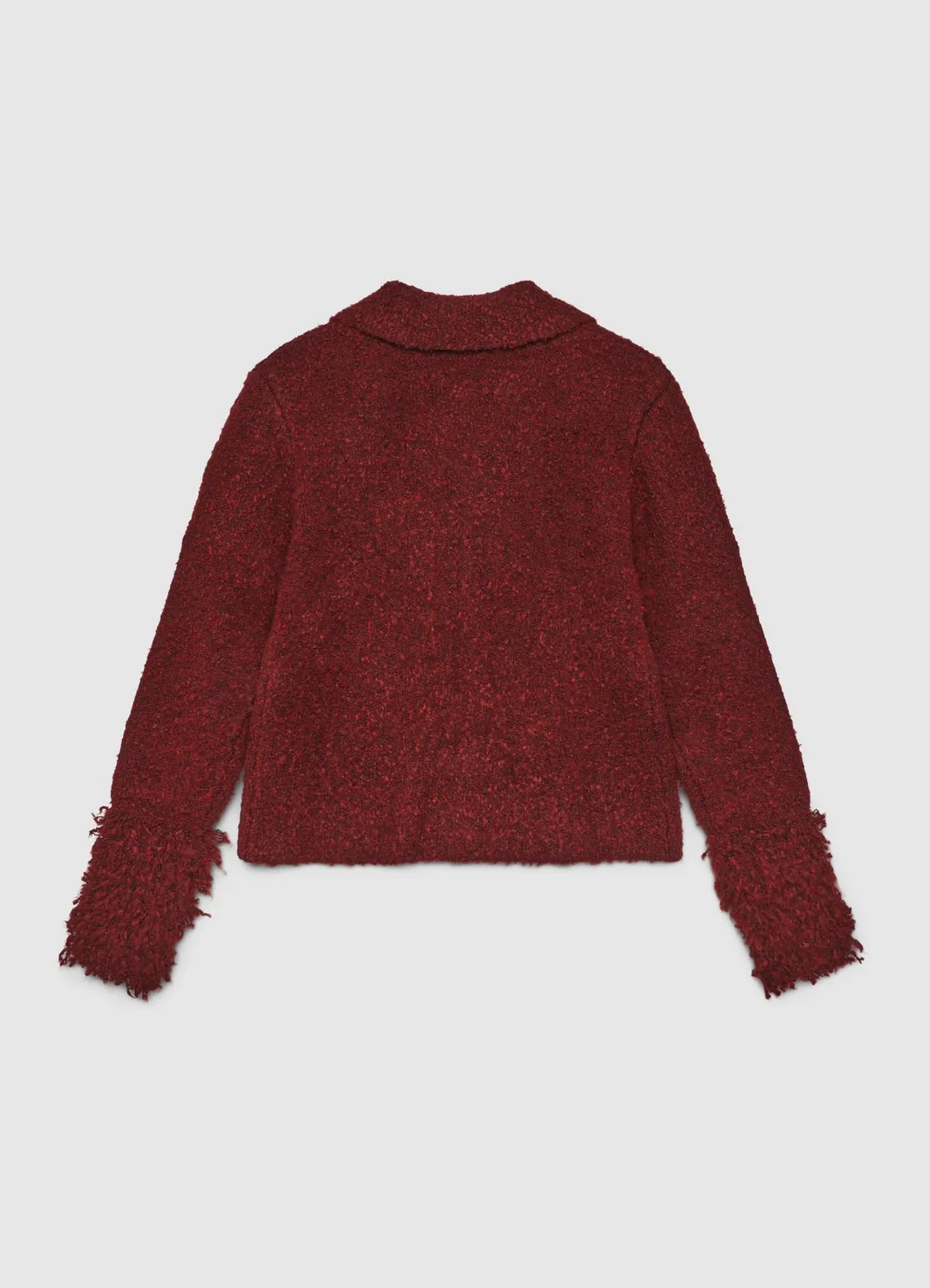 Calliope cardigan bouclé gilet femme boutons