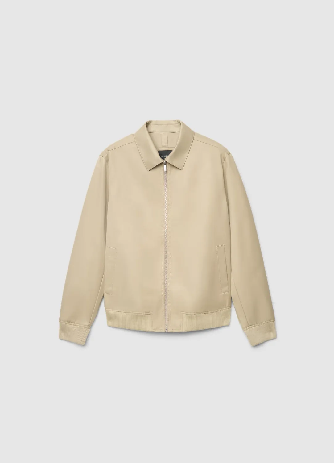 Calliope bomber zip col classique blouson uni